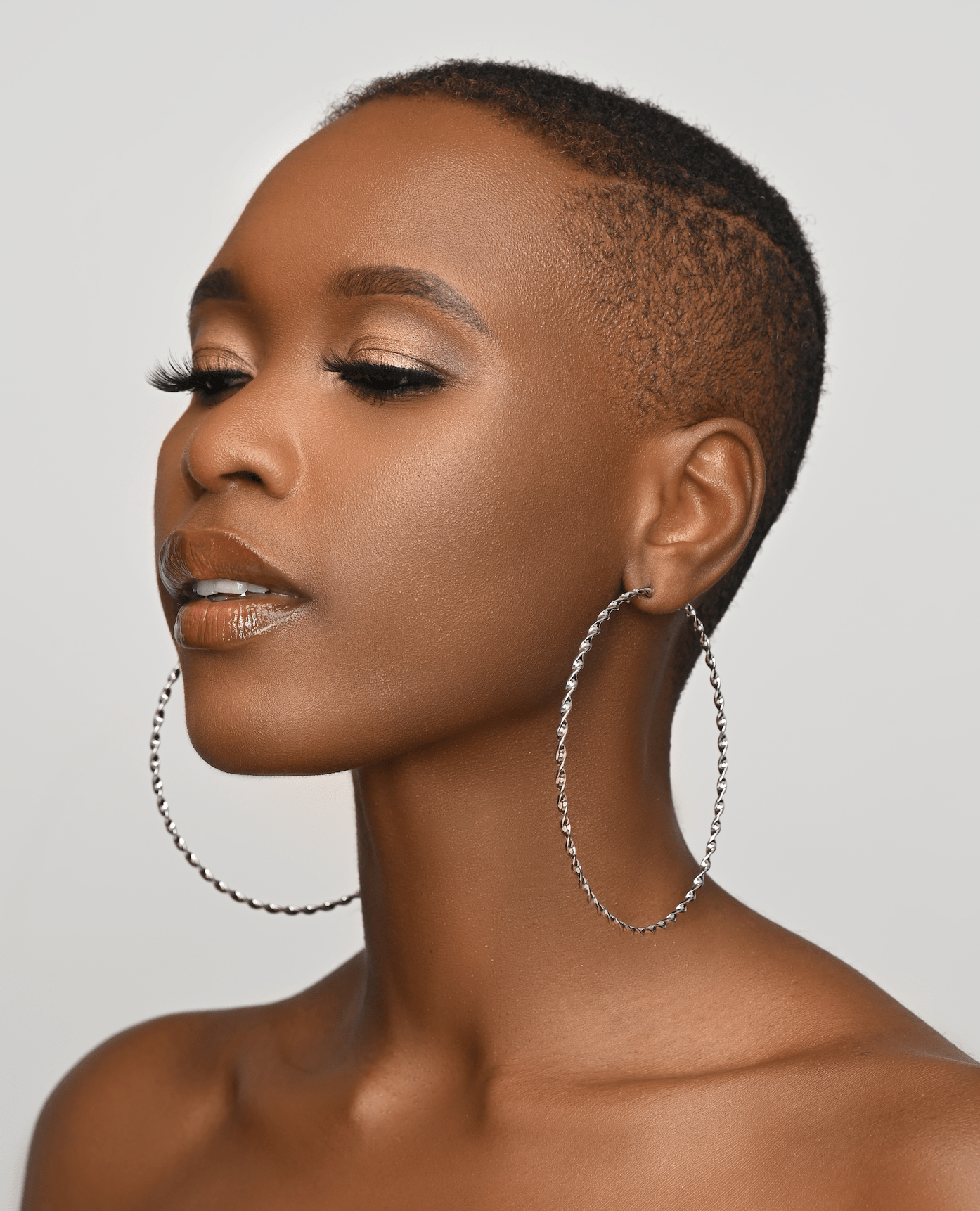 10CM Statement Big Hoop Earrings - Fatisha Boutique