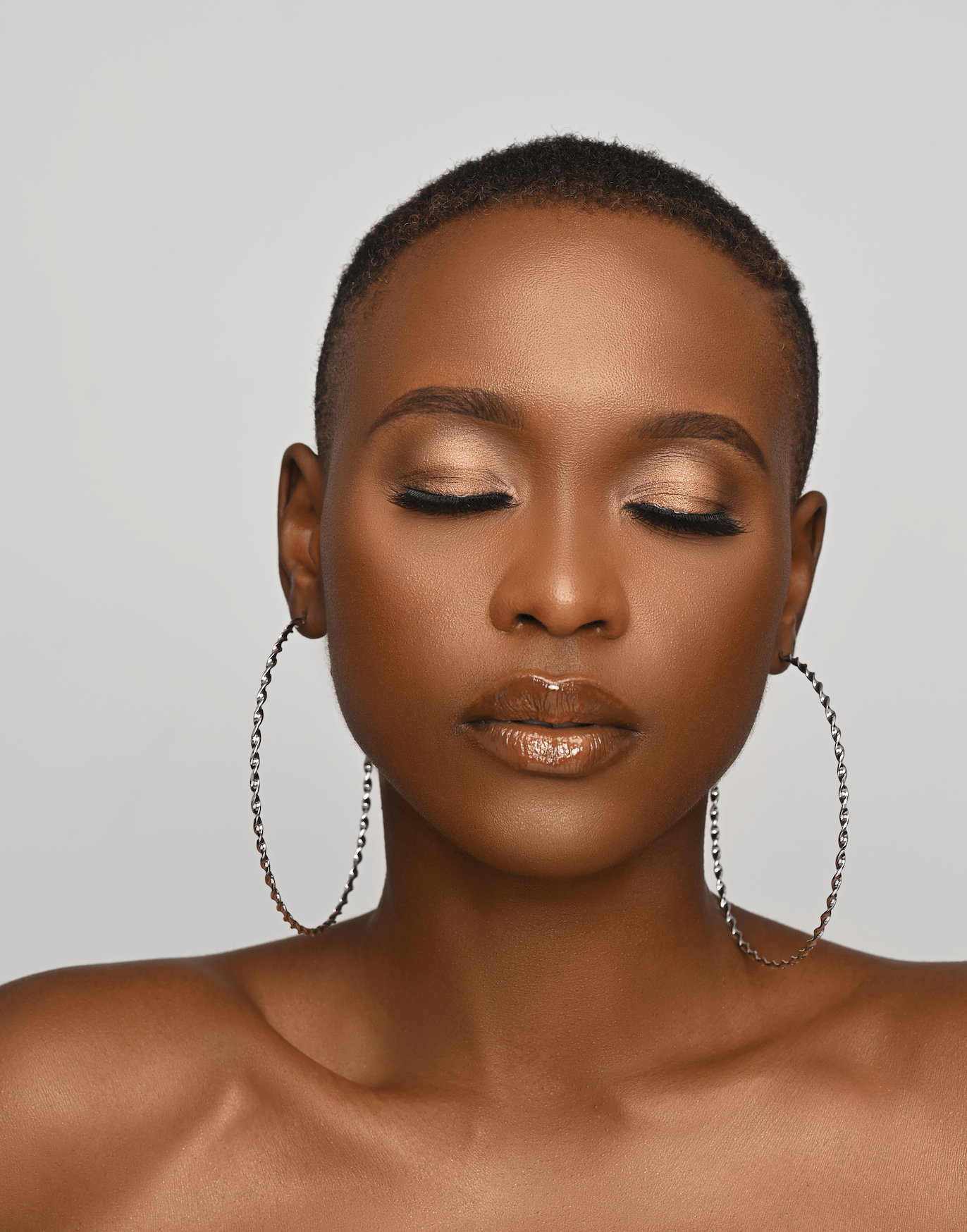 10CM Statement Big Hoop Earrings - Fatisha Boutique