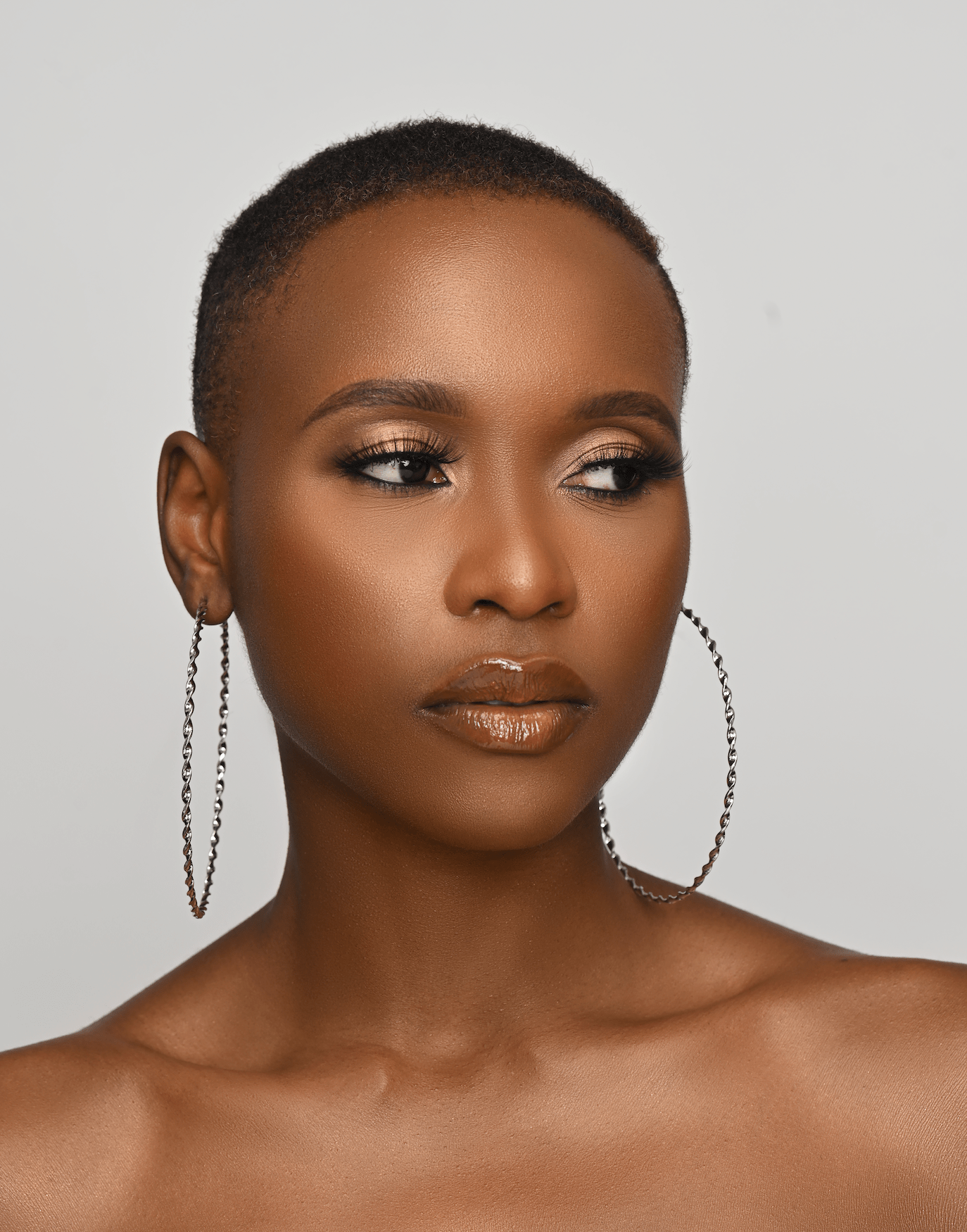 10CM Statement Big Hoop Earrings - Fatisha Boutique