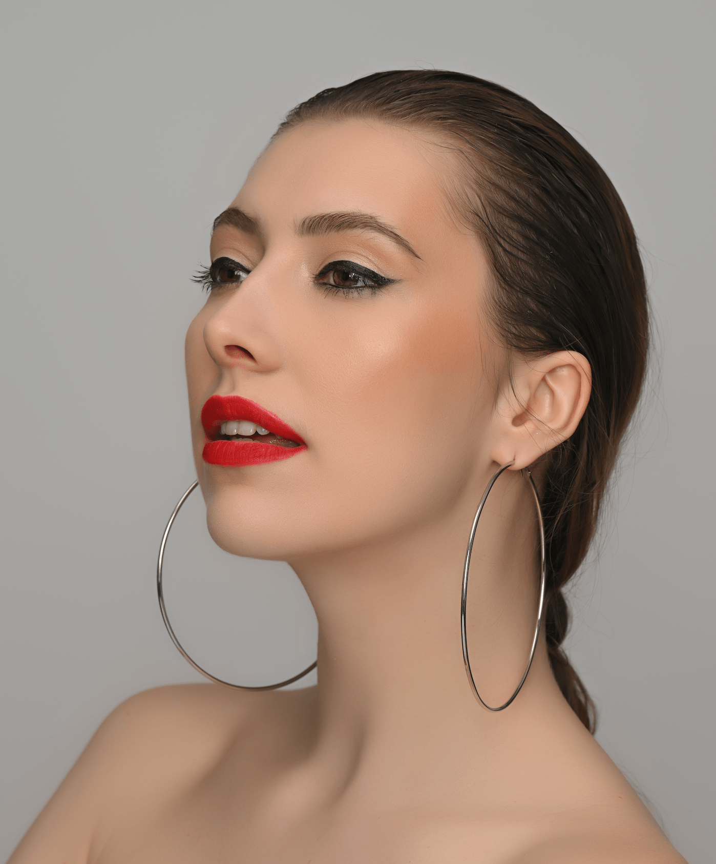 11CM Oversized Hoop Earrings - Fatisha Boutique
