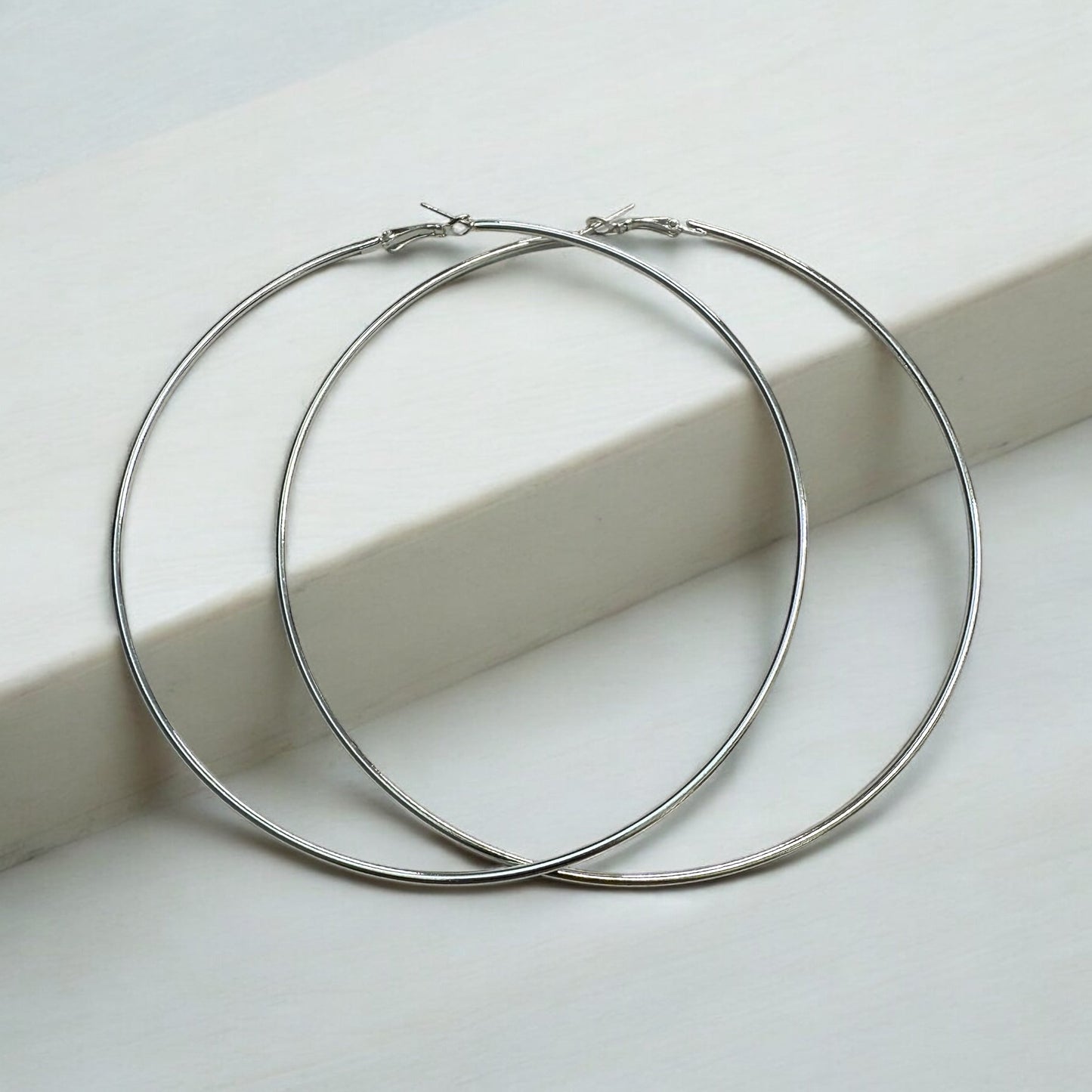 11CM Oversized Hoop Earrings - Fatisha Boutique