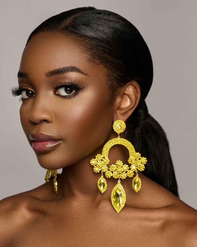 Extra Large Oversized Triangle Statement Hoop Earrings