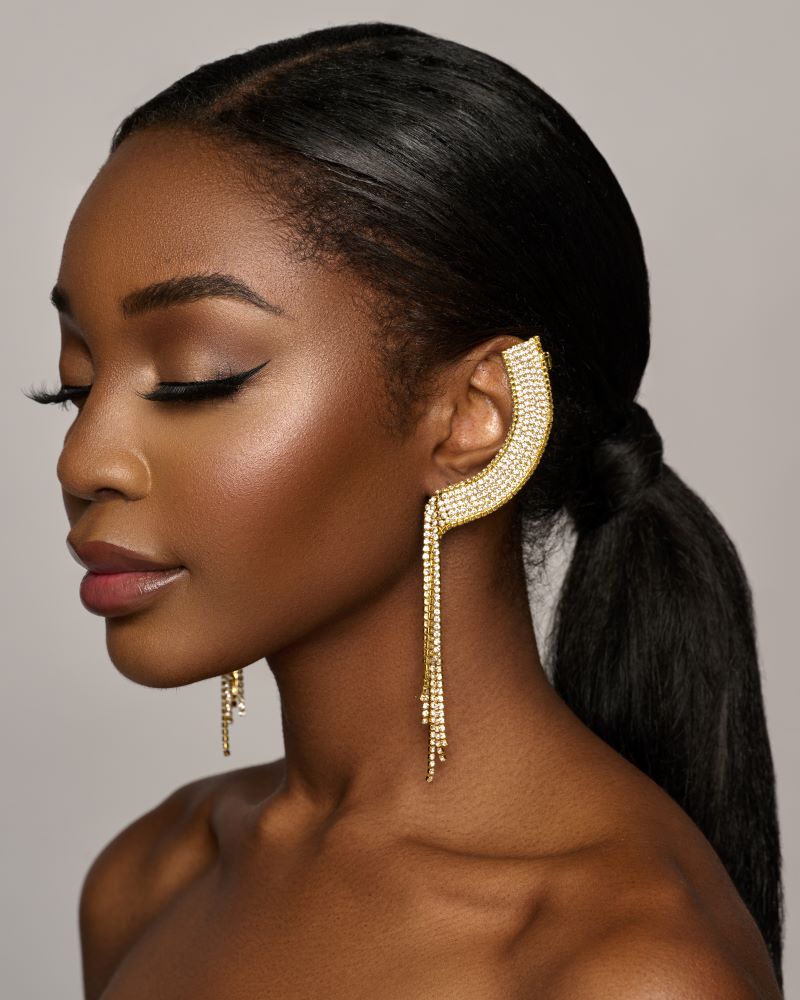 Extra Large Oversized Triangle Statement Hoop Earrings