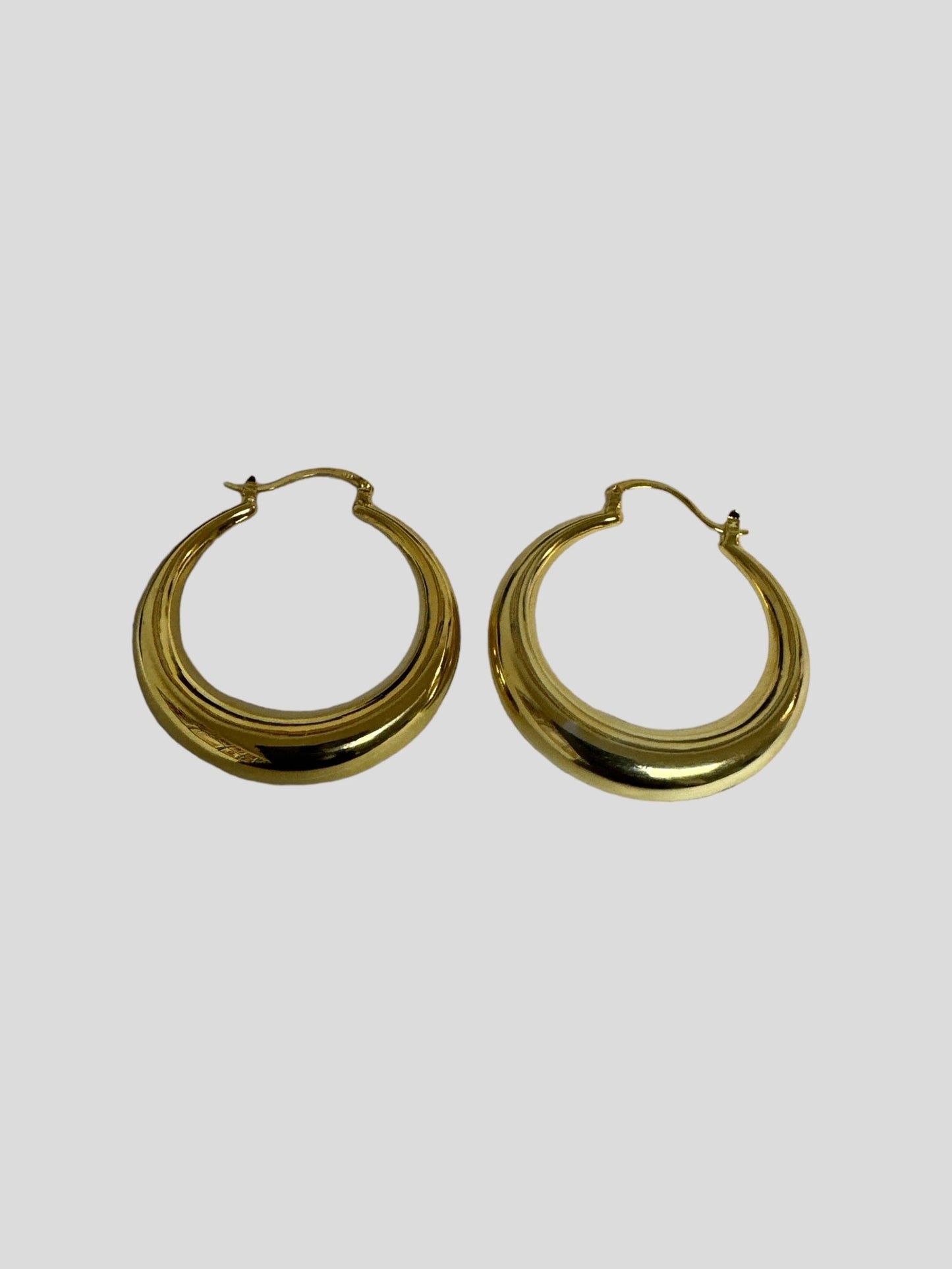 4cm Chunky Statement Hoop Earrings - Fatisha Boutique