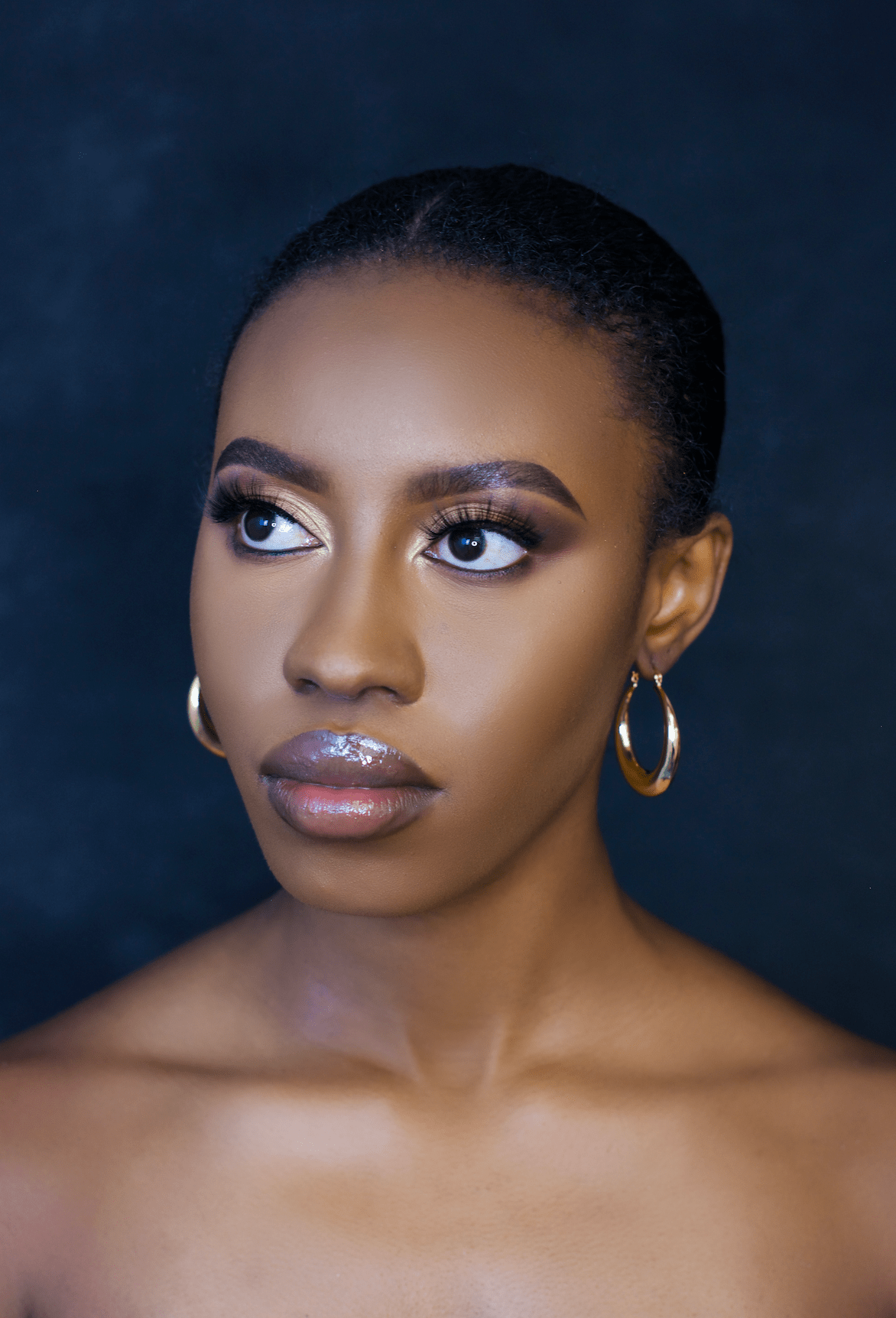 4cm Chunky Statement Hoop Earrings - Fatisha Boutique