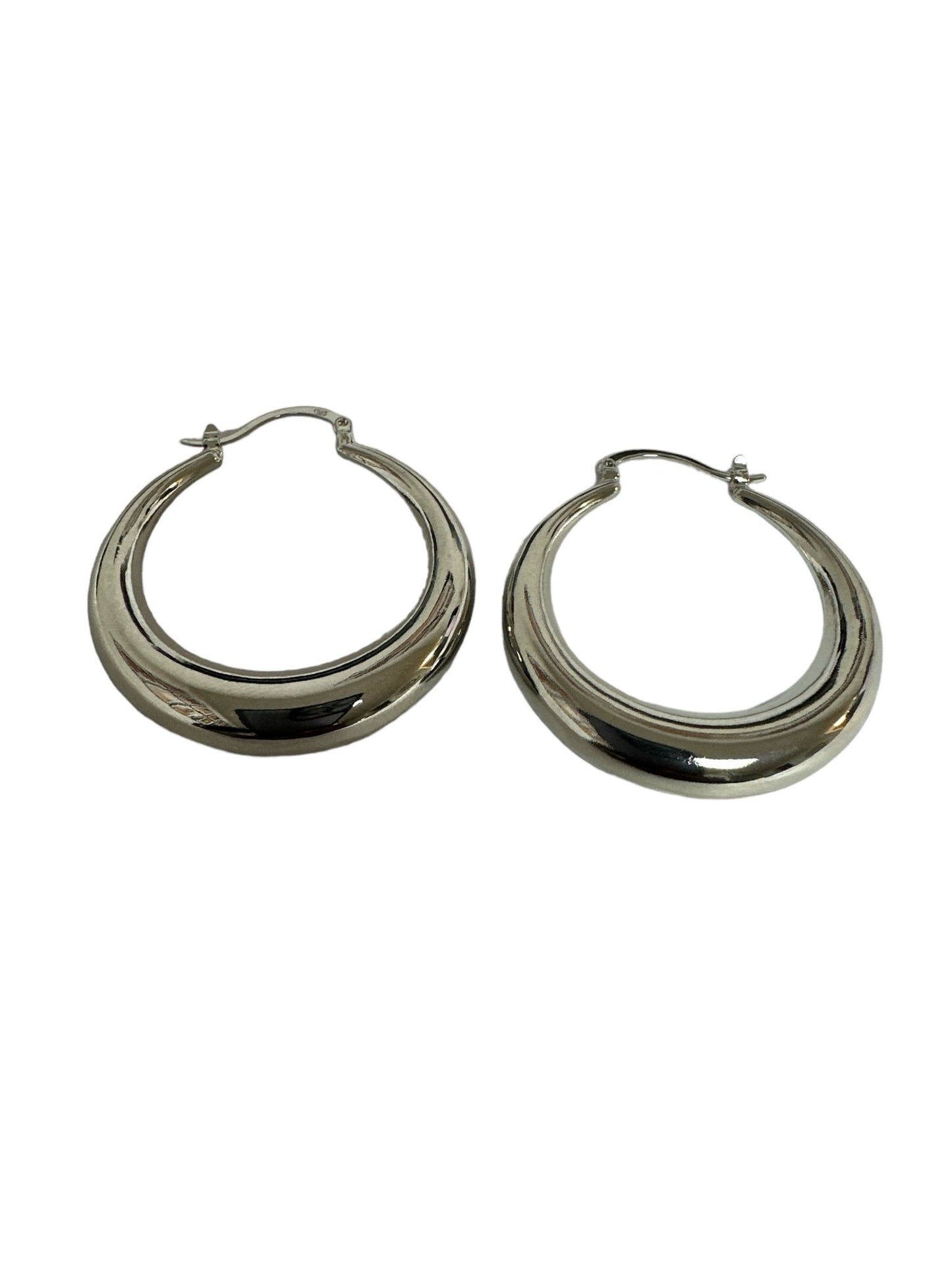 4cm Chunky Statement Hoop Earrings - Fatisha Boutique