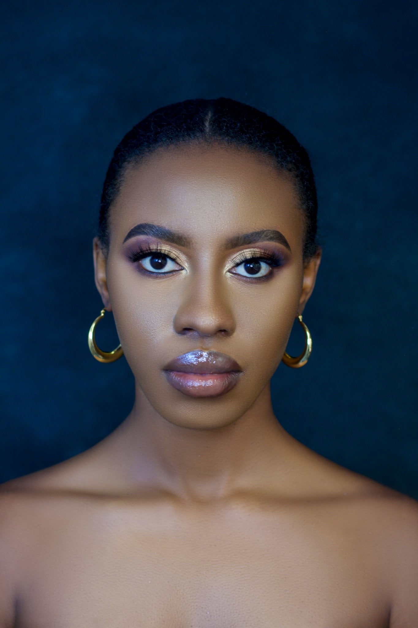 4cm Chunky Statement Hoop Earrings - Fatisha Boutique