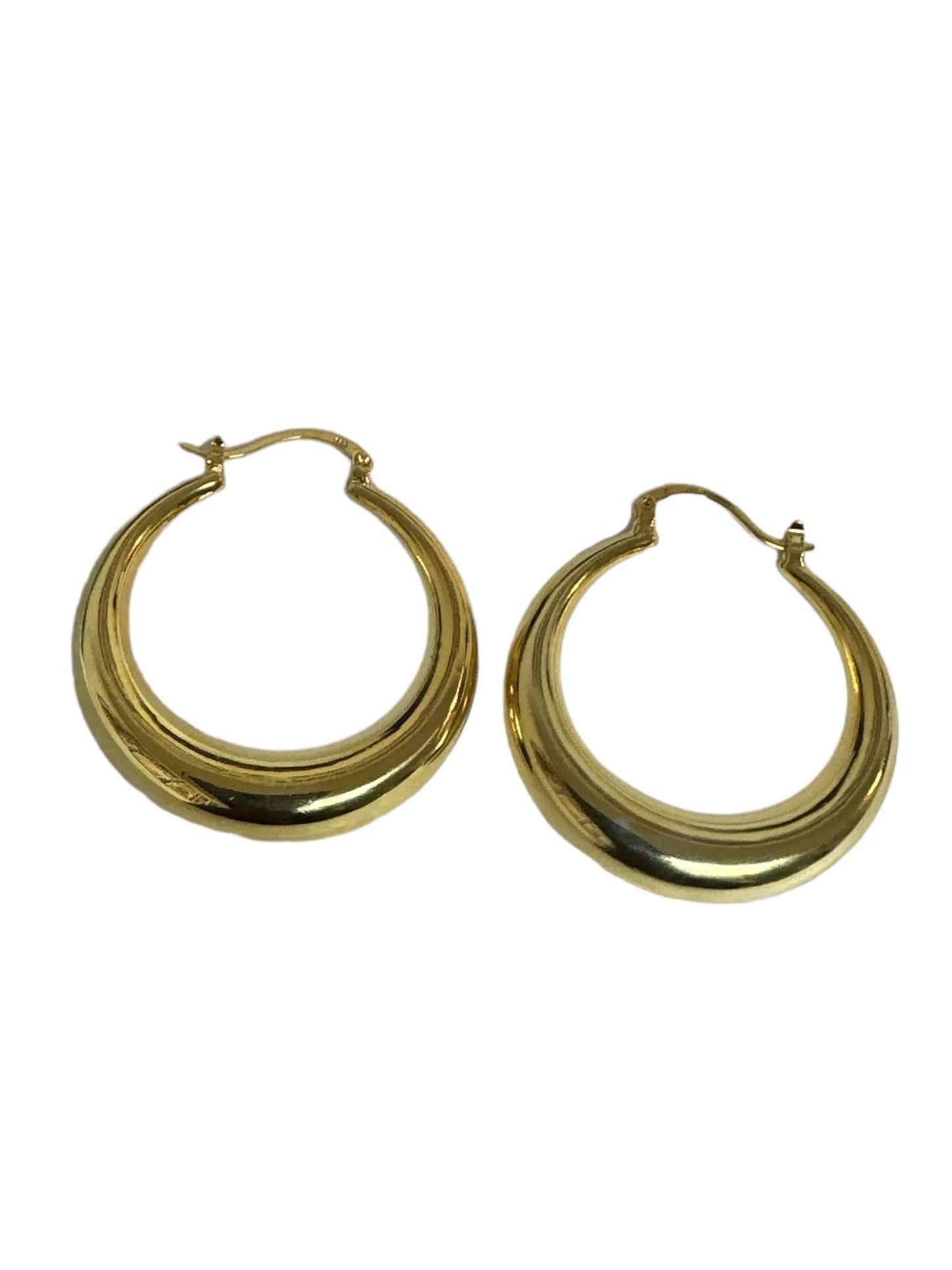 4cm Chunky Statement Hoop Earrings - Fatisha Boutique