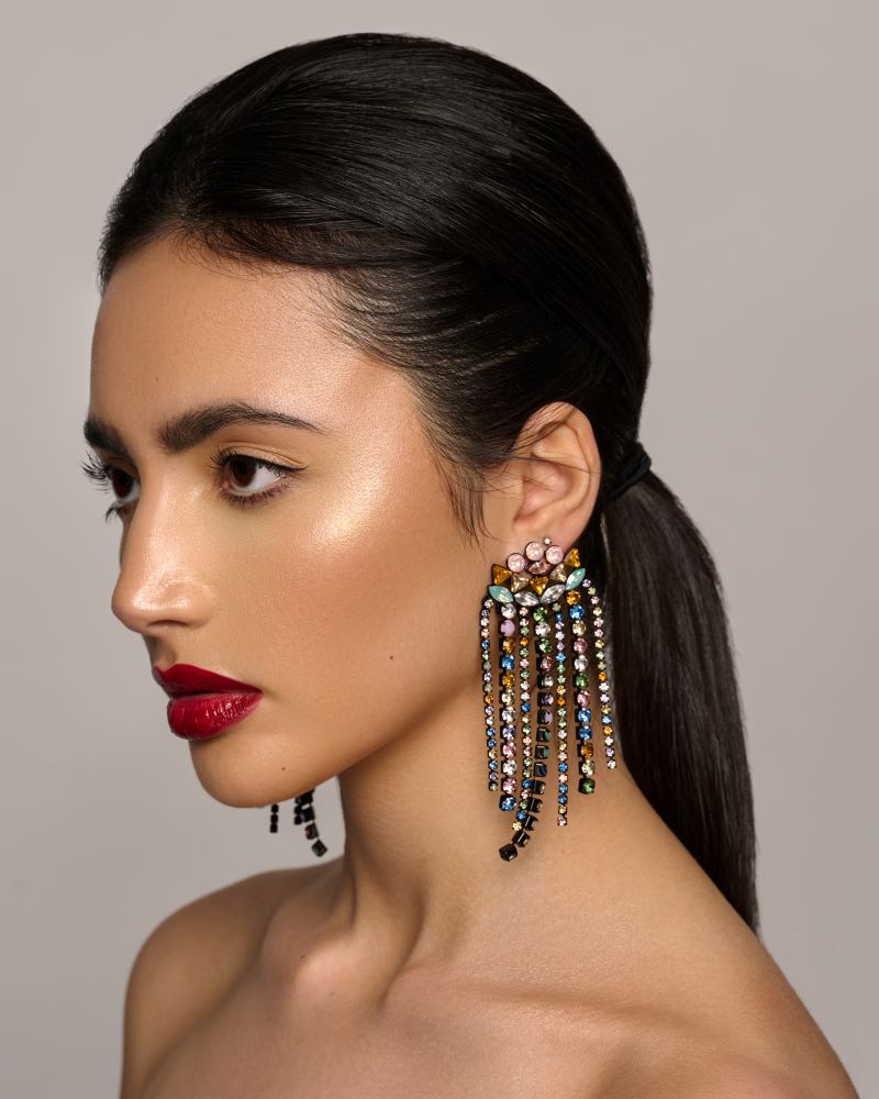 Extra Large Oversized Triangle Statement Hoop Earrings
