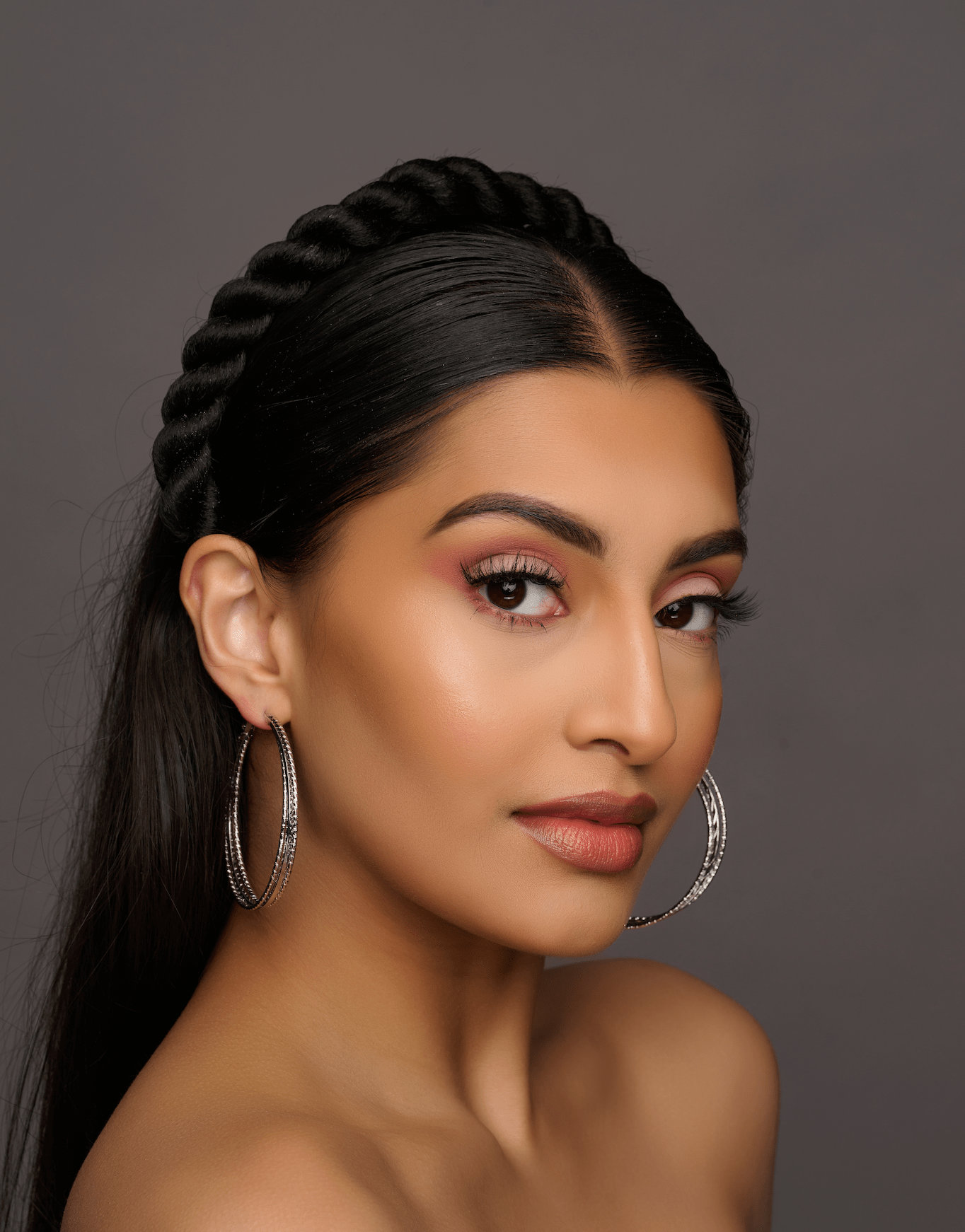 6CM Elegant Statement Hoop Earrings - Fatisha Boutique