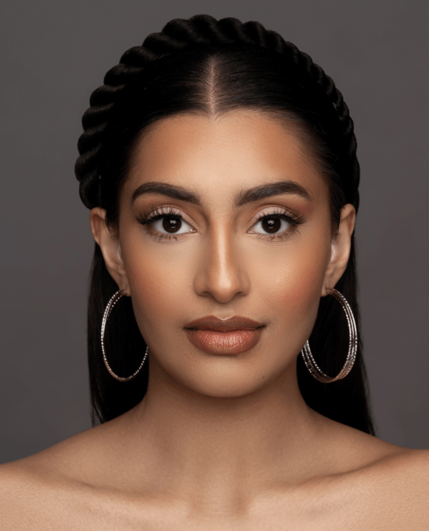 6CM Elegant Statement Hoop Earrings - Fatisha Boutique