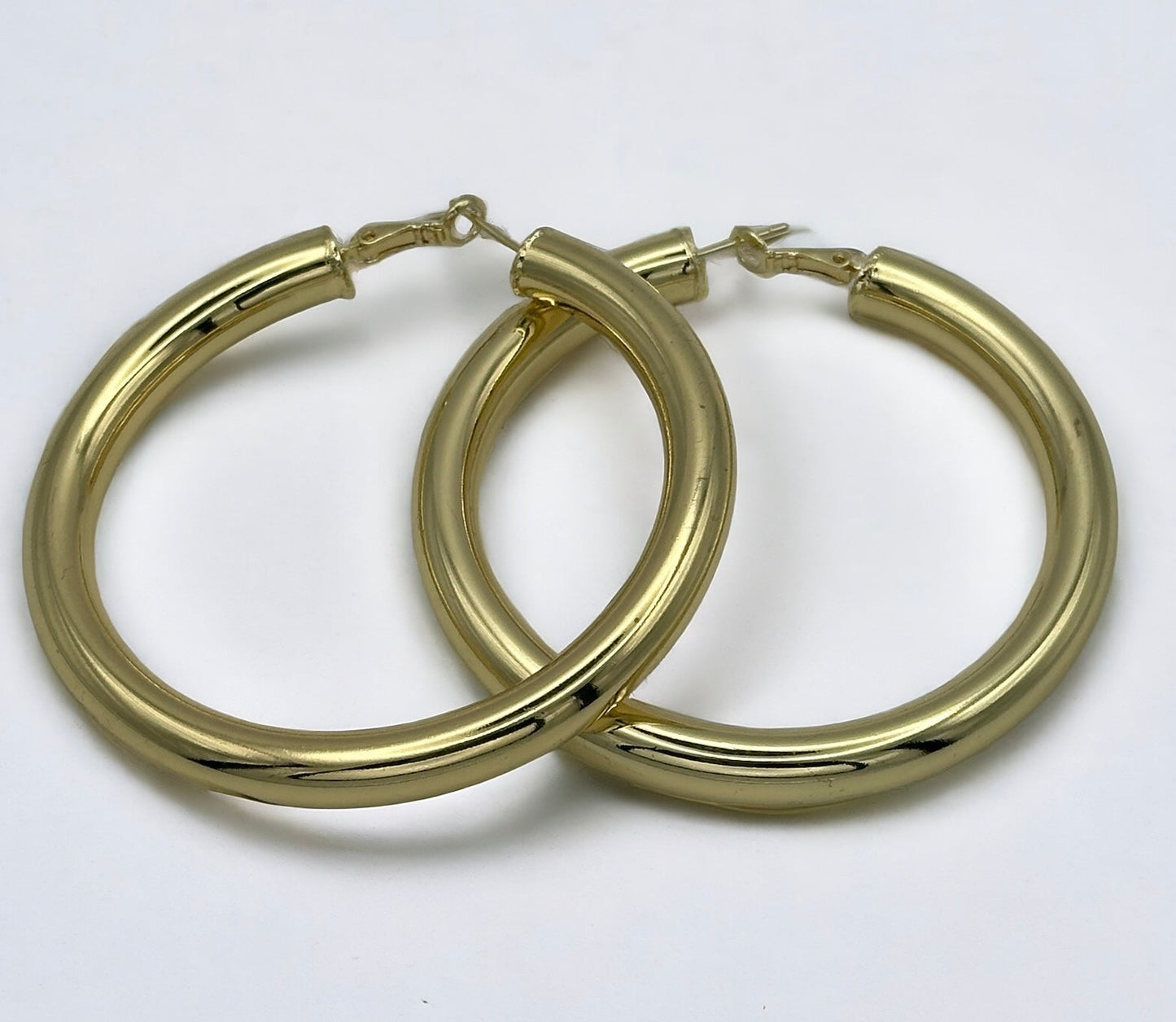 7cm Lightweight Chunky Hoop Earrings - Fatisha Boutique