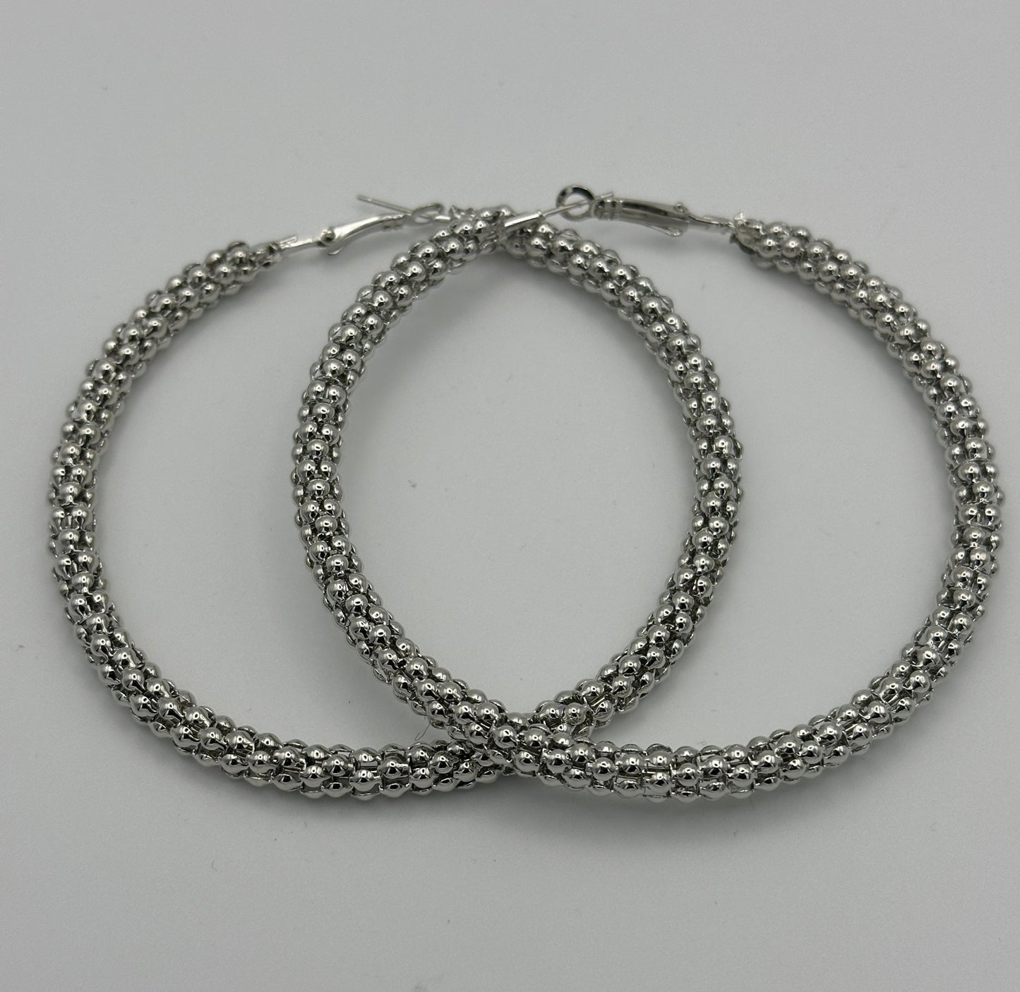 7CM Thick Chunky Statement Hoop Earrings - Fatisha Boutique