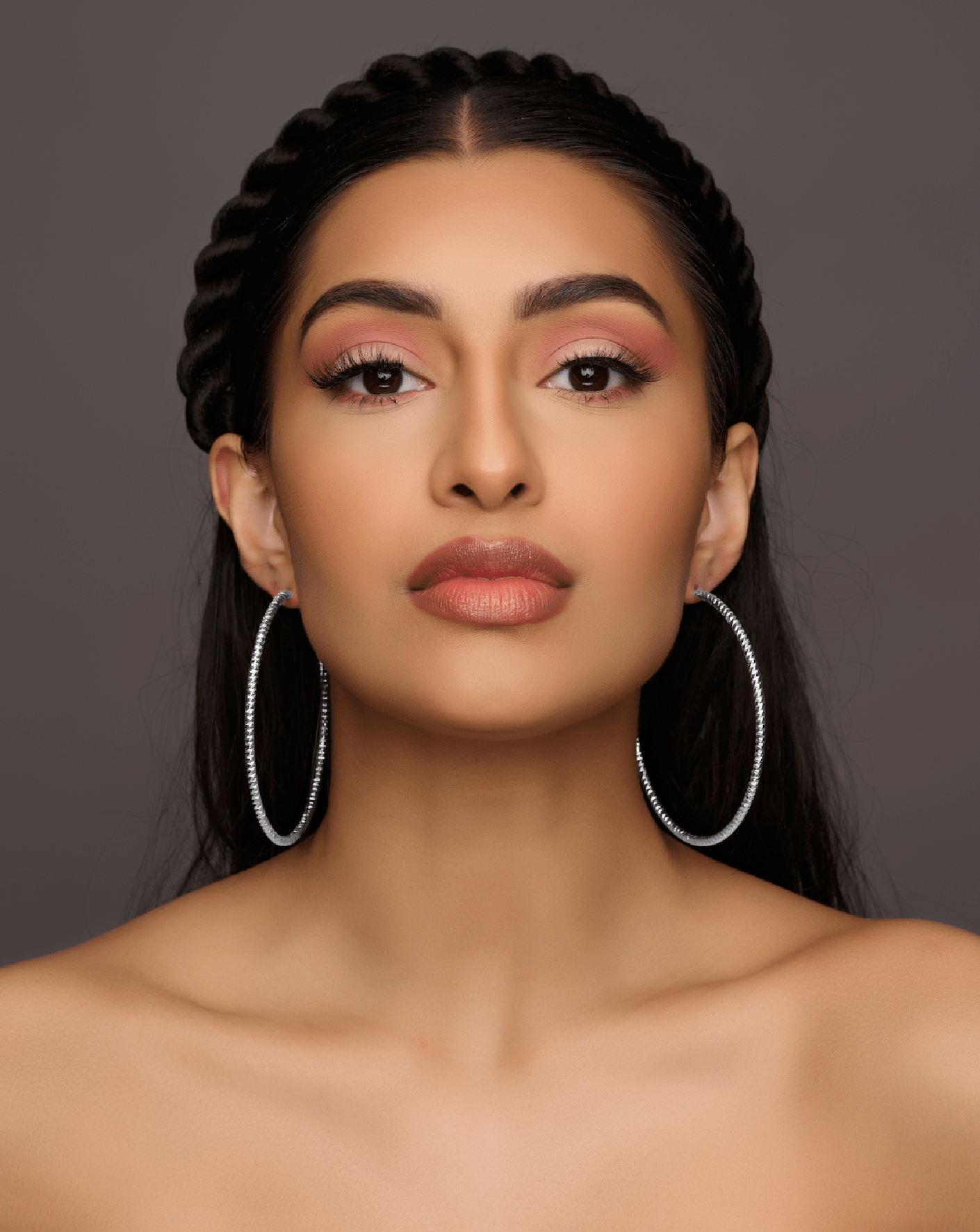 8CM Statement Hoop Earrings - Fatisha Boutique