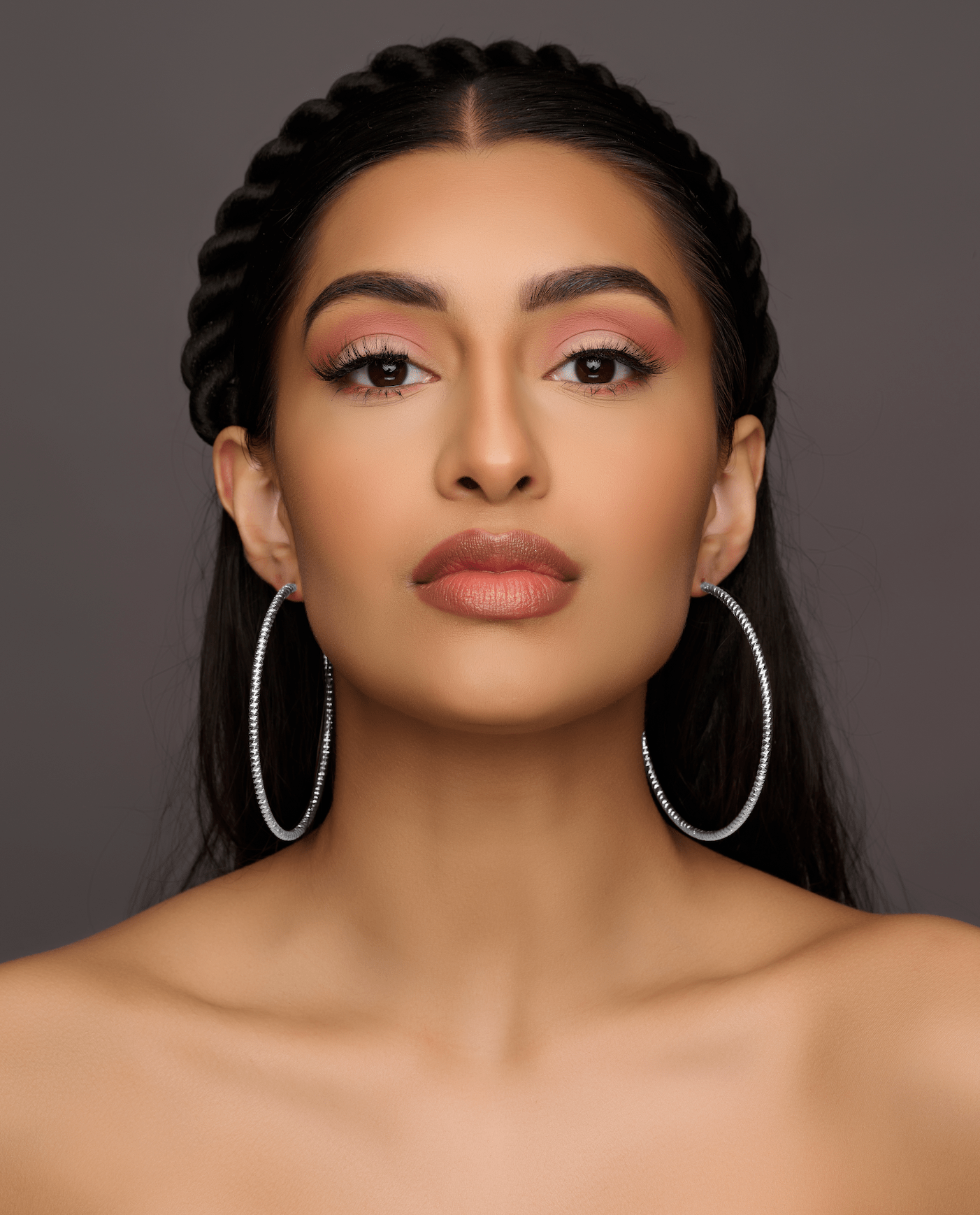 8CM Statement Hoop Earrings - Fatisha Boutique