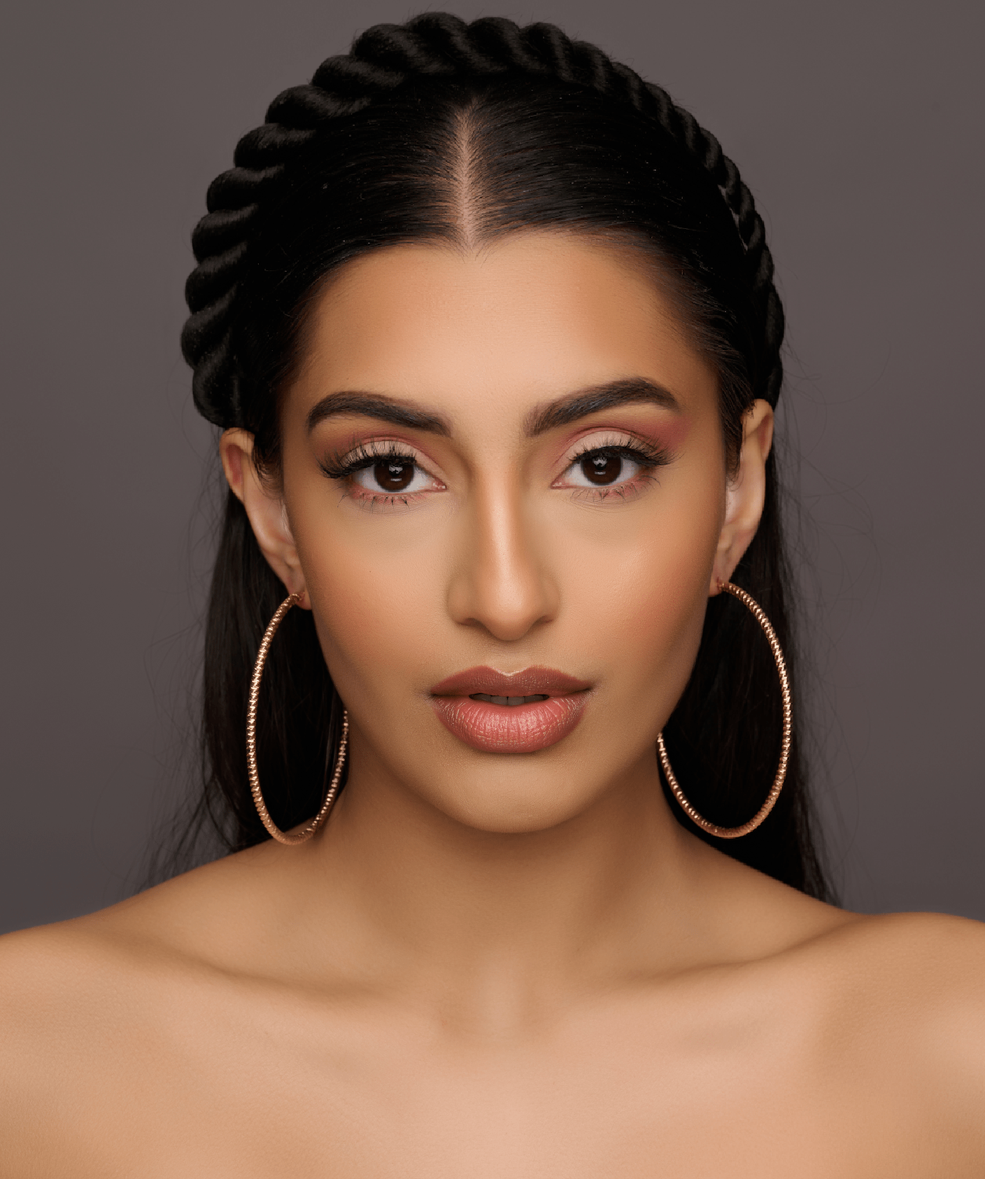 8CM Statement Hoop Earrings - Fatisha Boutique