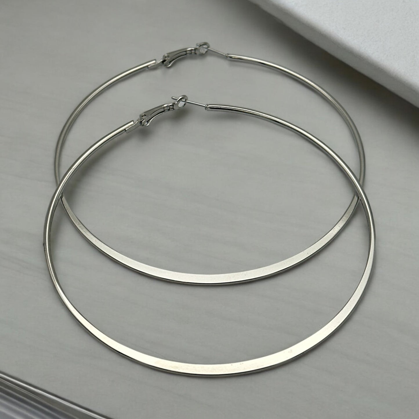 9cm Statement Hoop Earrings - Fatisha Boutique