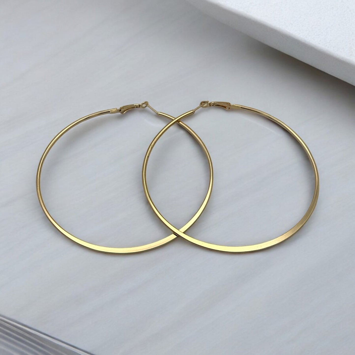 9cm Statement Hoop Earrings - Fatisha Boutique