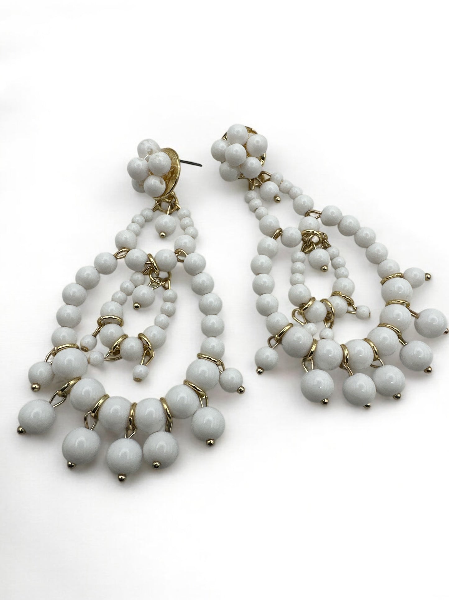 Bohemian Beaded Tassel Earrings – Handmade Dangle Statement Jewellery for Women - Fatisha Boutique #