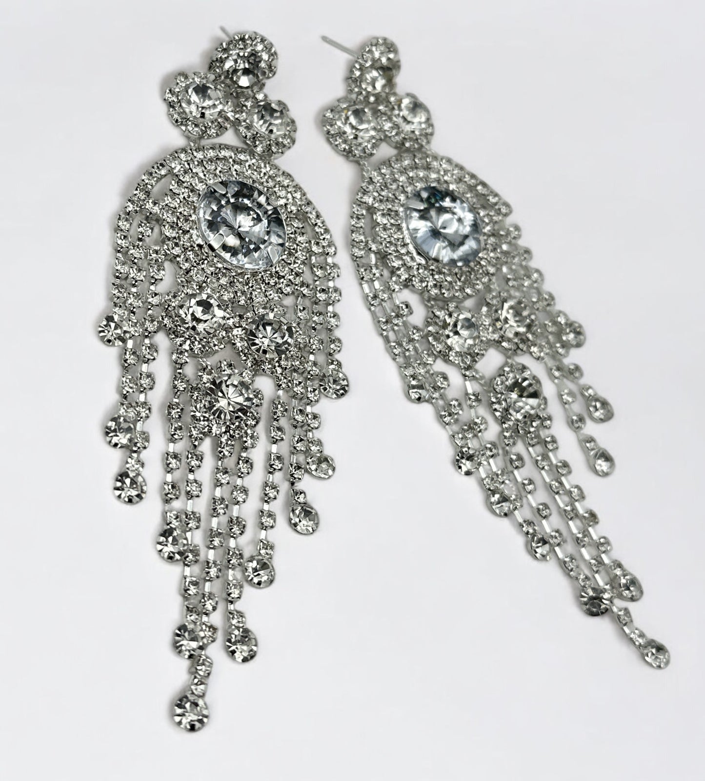Glamorous Luxury Chandelier Earrings – Crystal Drop Statement Sparkle