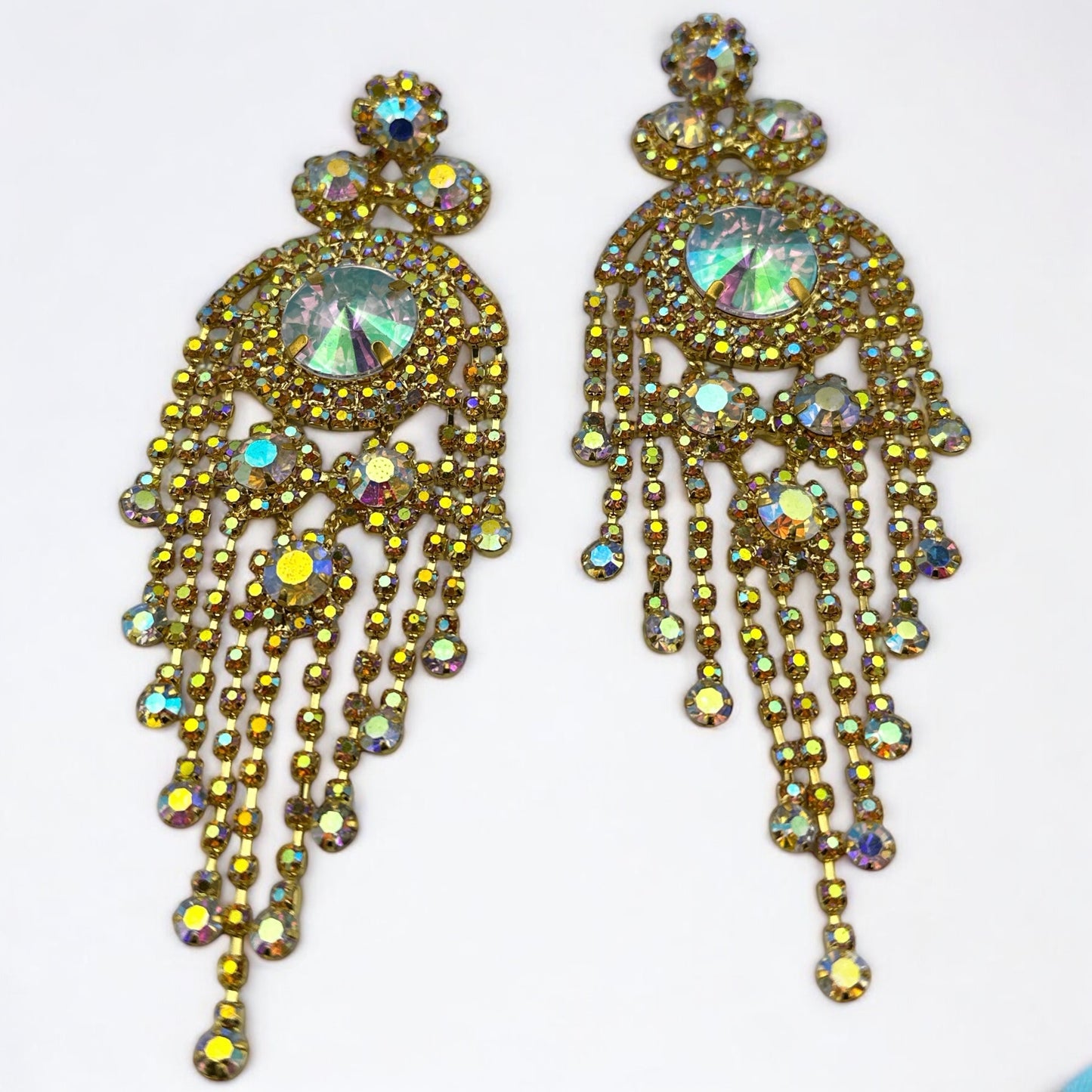 Glamorous Luxury Chandelier Earrings – Crystal Drop Statement Sparkle