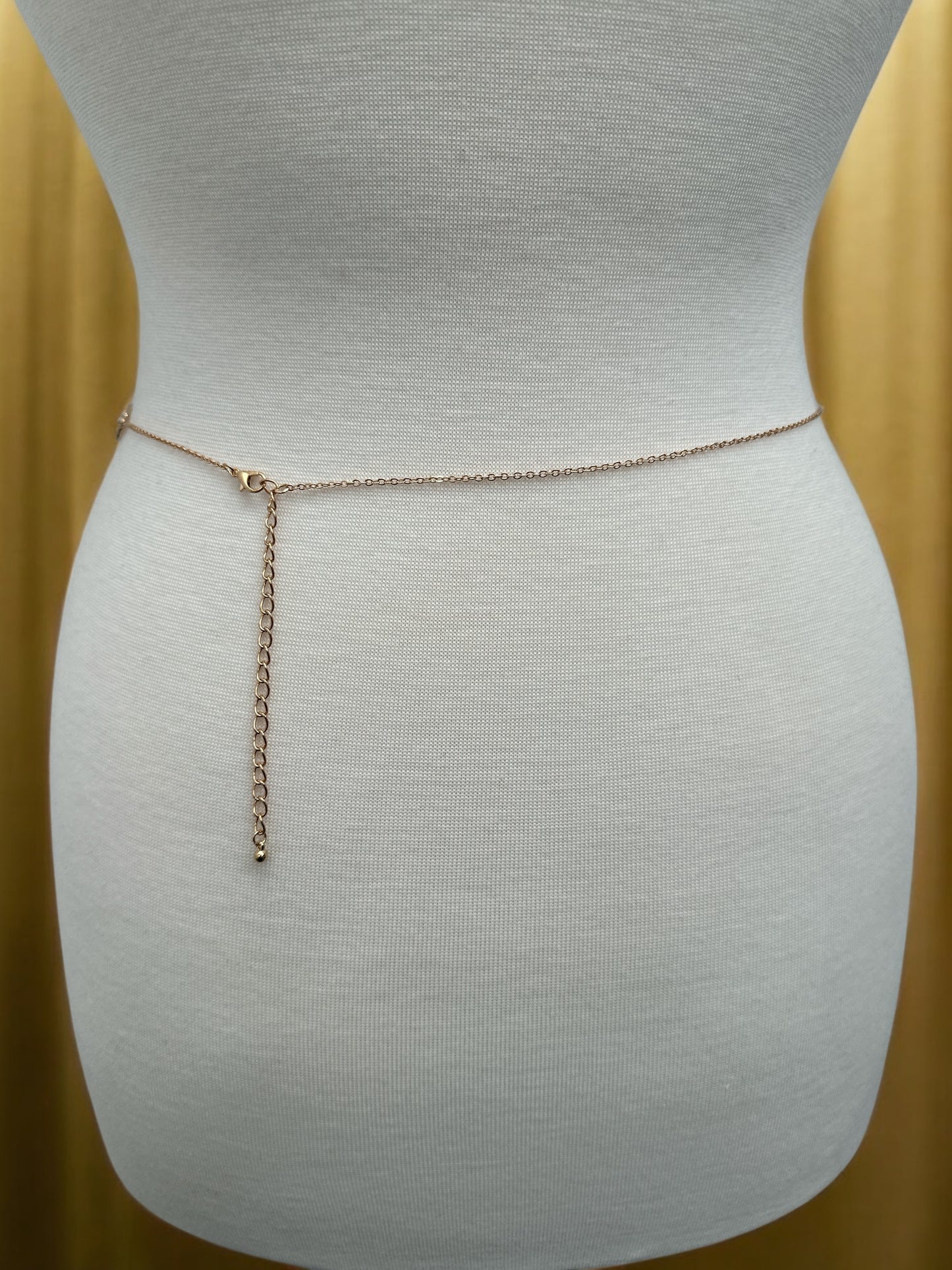 Moon and Stars Waist Chain – Gold Belly Body Jewellery for Festival & Summer Fashion UK