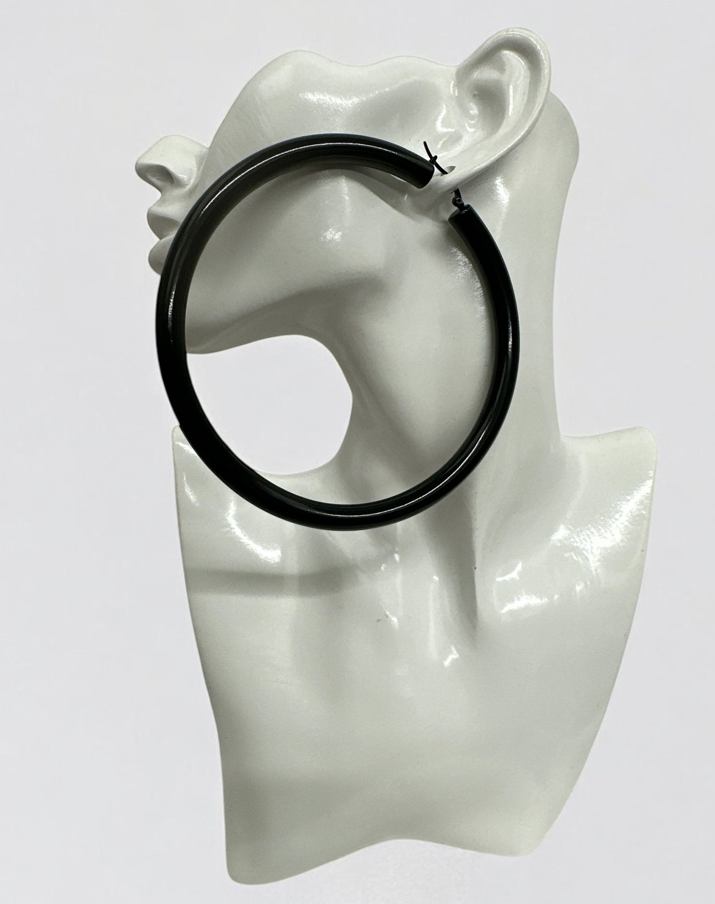 Oversized Big Statement Hoop Earrings – Bold Gold, Silver & Black Hoops for Women - Fatisha Boutique #
