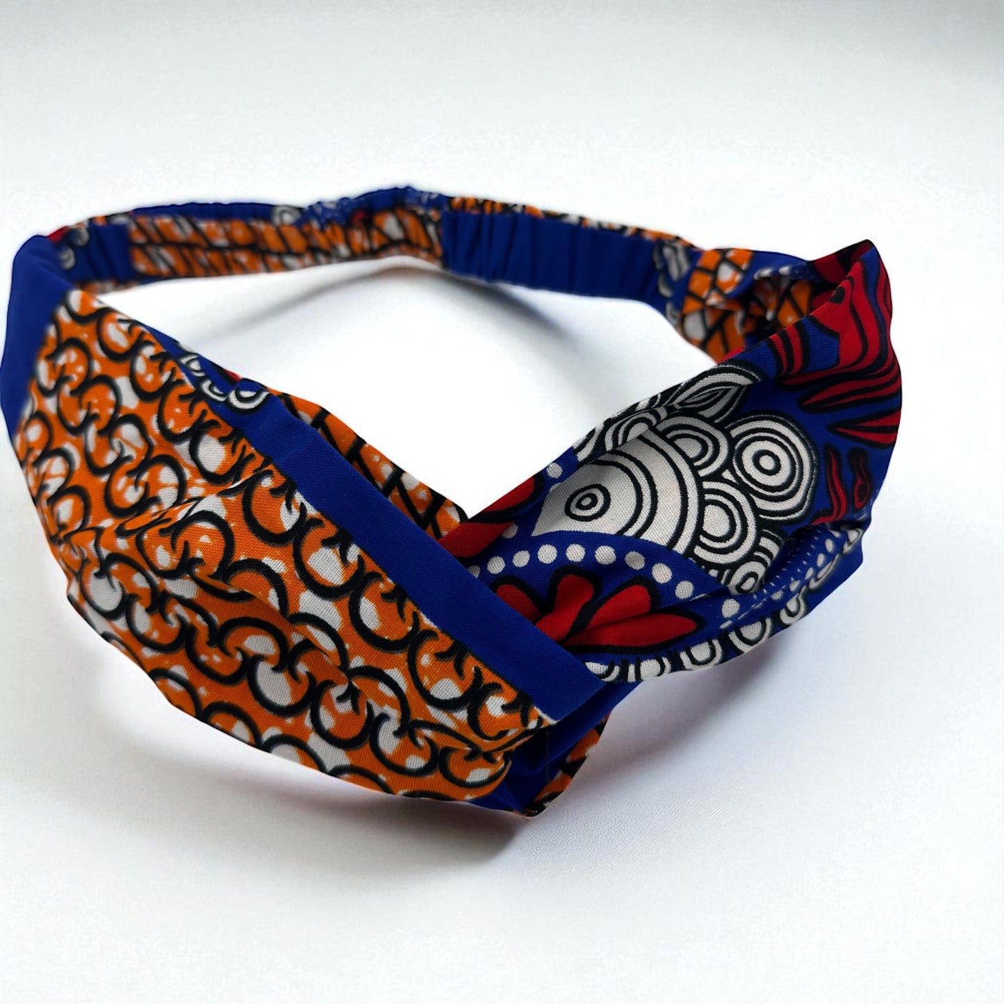 Ankara African Print Headband – Elastic Turban Style Hair Accessory - Fatisha Boutique #