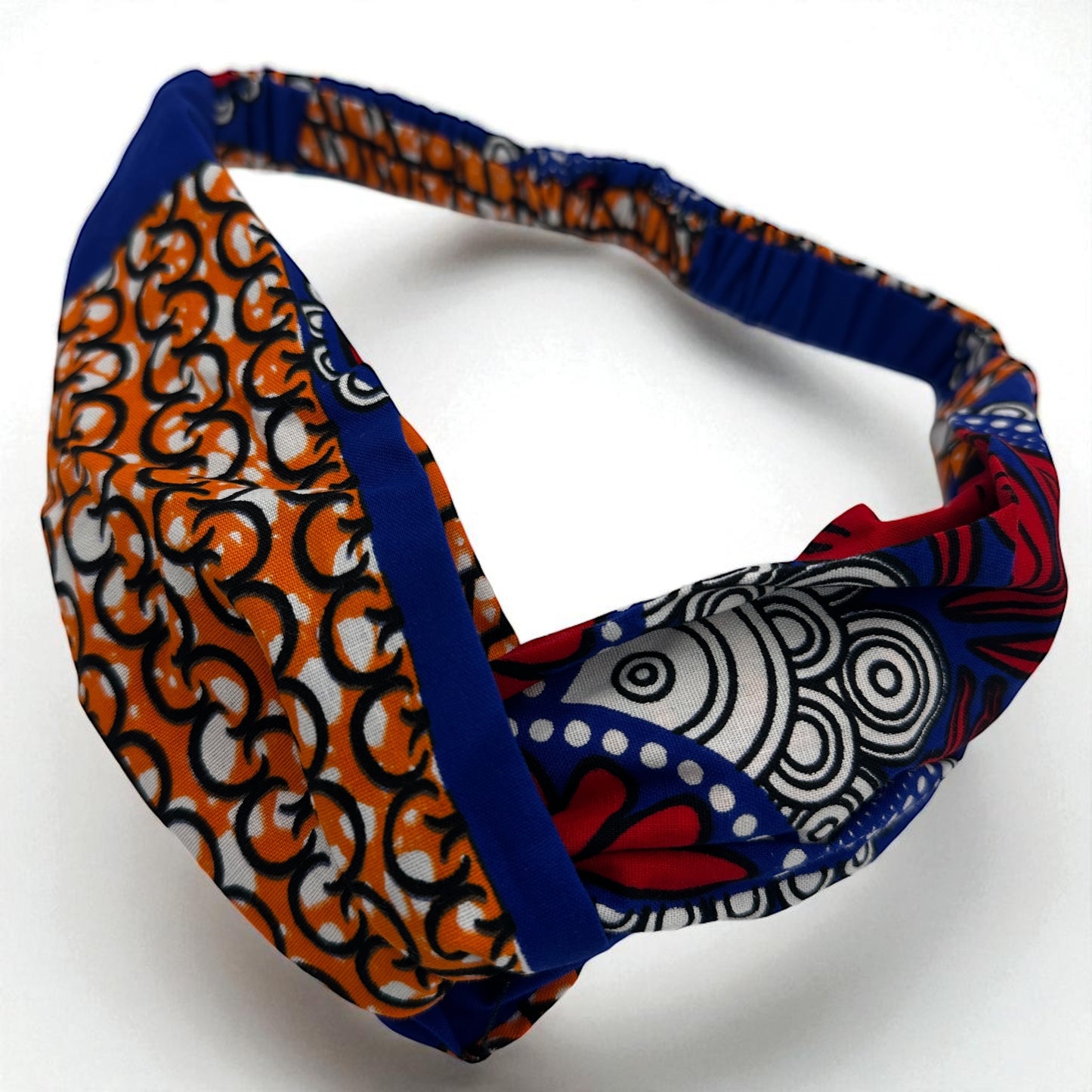 Ankara African Print Headband – Elastic Turban Style Hair Accessory - Fatisha Boutique #