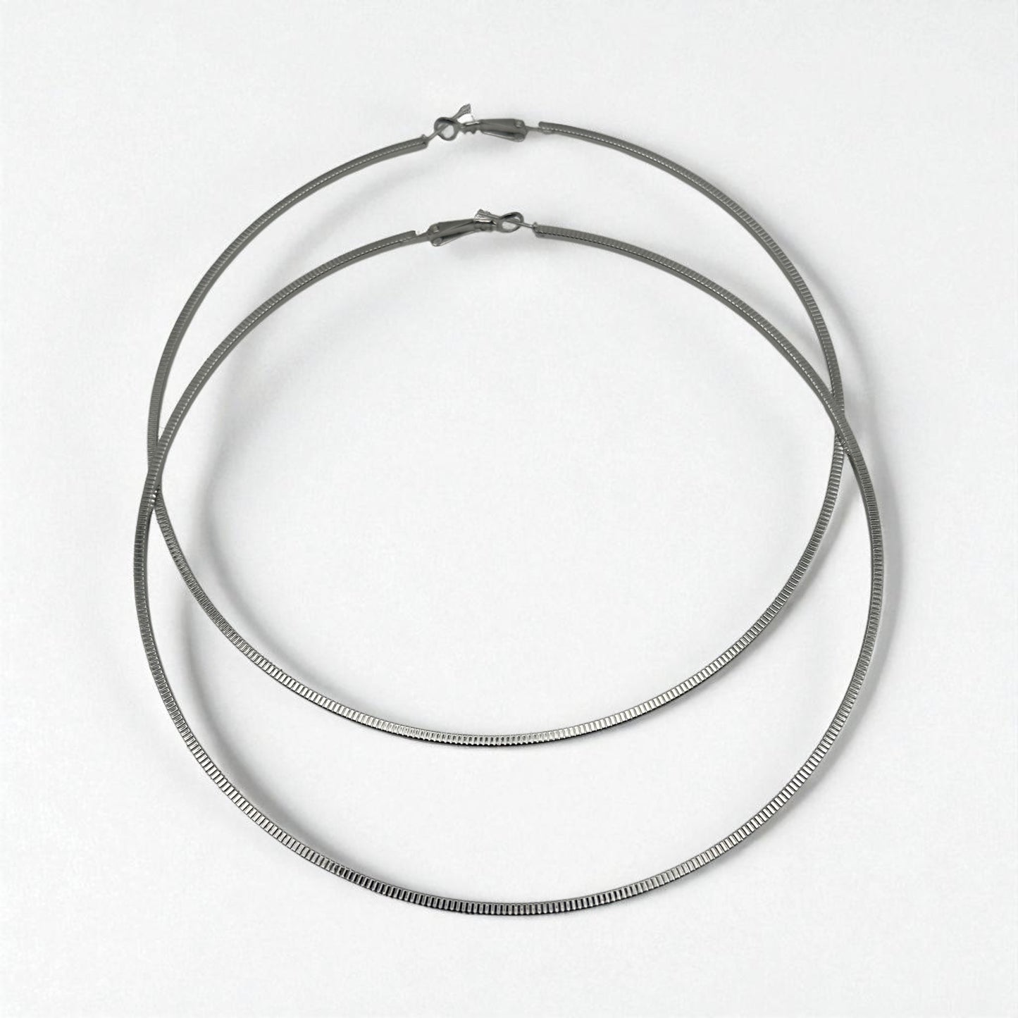 12CM Oversized Extra Large Statement Hoop Earrings – Bold Fashion Jewellery - Fatisha Boutique #