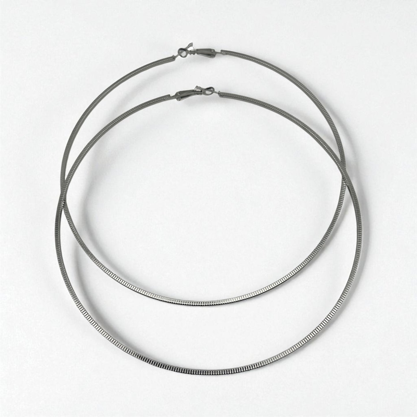 12CM Oversized Extra Large Statement Hoop Earrings – Bold Fashion Jewellery - Fatisha Boutique #