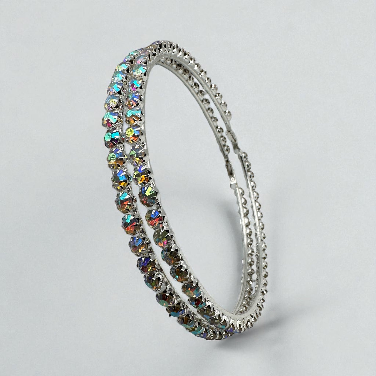 12CM Rhinestone Oversized Statement Hoop Earrings – Trendy Party Jewellery - Fatisha Boutique #