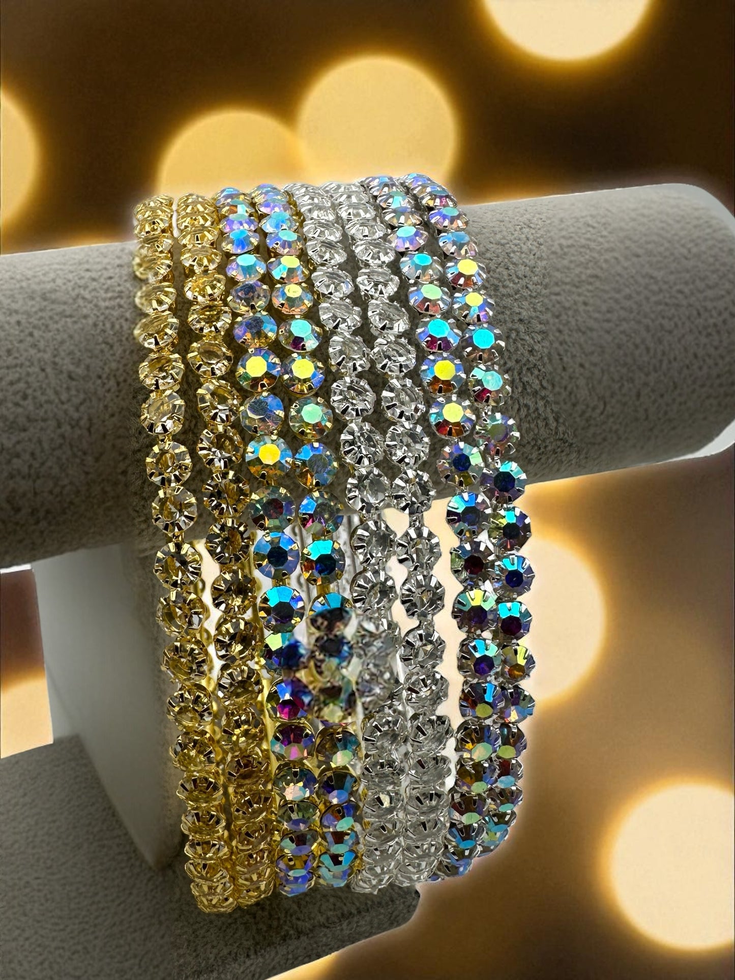 12CM Rhinestone Oversized Statement Hoop Earrings – Trendy Party Jewellery - Fatisha Boutique #