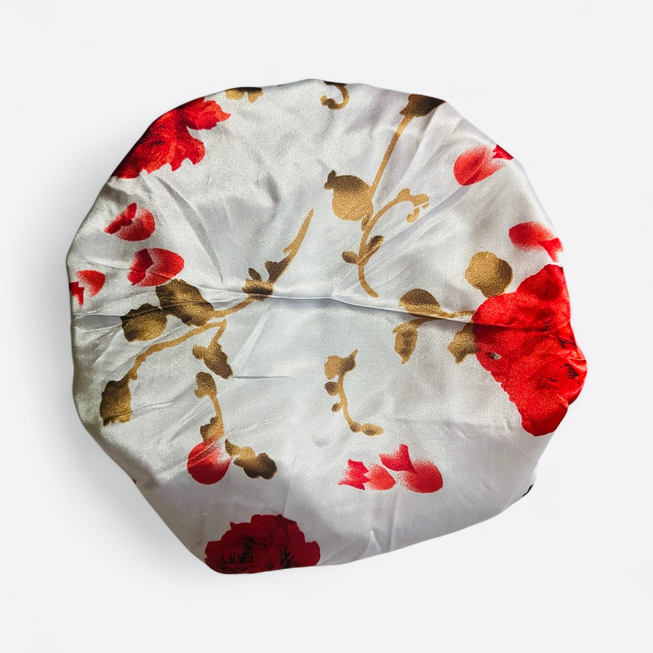 Adjustable Double-Layered Satin Silk Shower & Deep Conditioning Bonnet Cap – Waterproof, Reversible Hair Protector - Fatisha Boutique #