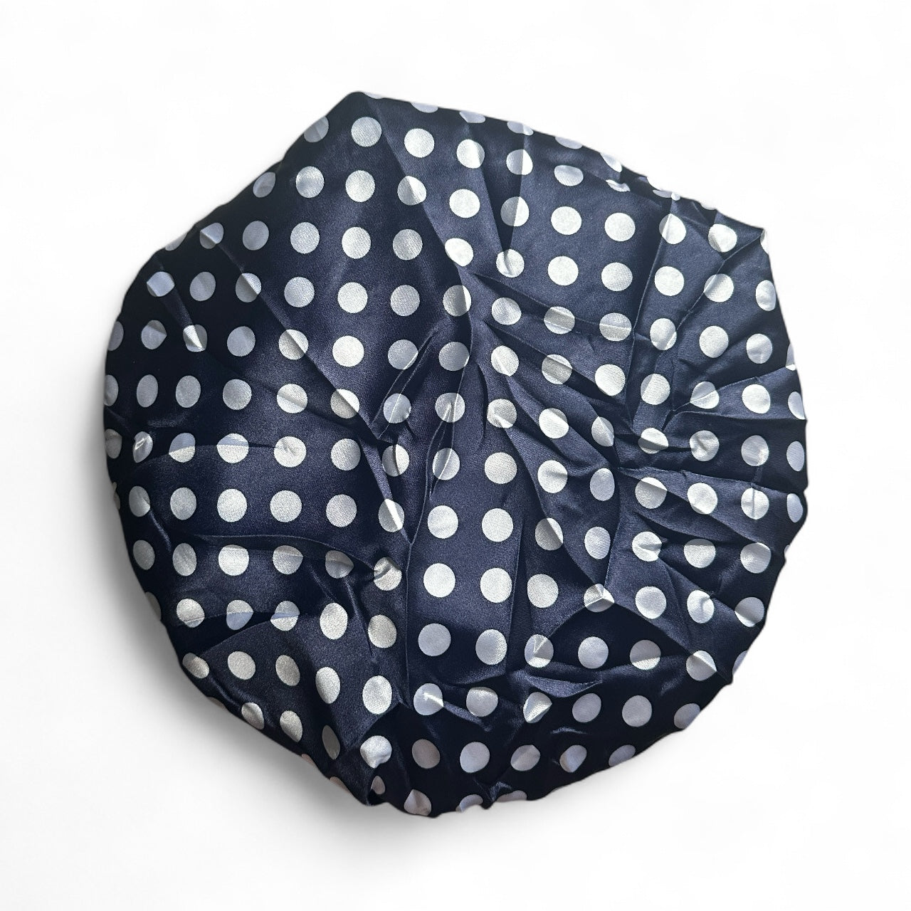 Adjustable Double-Layered Satin Silk Shower & Deep Conditioning Bonnet Cap – Waterproof, Reversible Hair Protector - Fatisha Boutique #