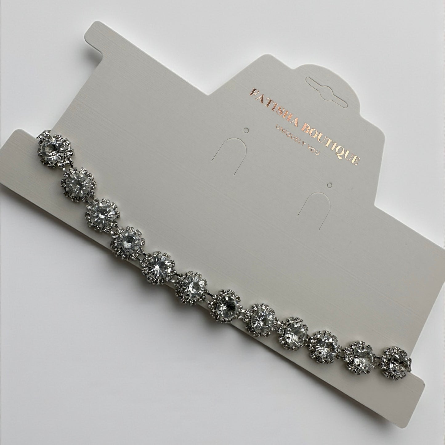 Elegant 1CM Wide Sparkling Rhinestone Choker Necklace – Classic Glam