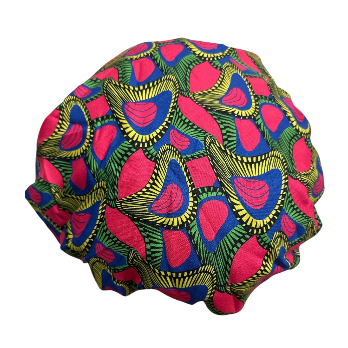 Adjustable Double - Layered Reversible Ankara Satin Silk Bonnet Caps – Stylish & Protective Hair Care - Fatisha Boutique