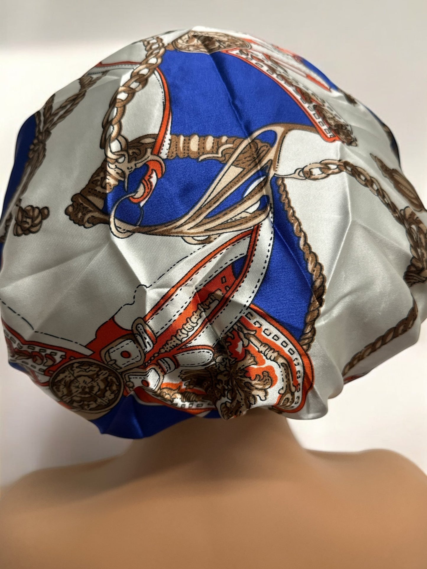 Adjustable Double - Layered Reversible Satin Silk Bonnet Cap – Premium Hair Protection Sleep Cap - Fatisha Boutique