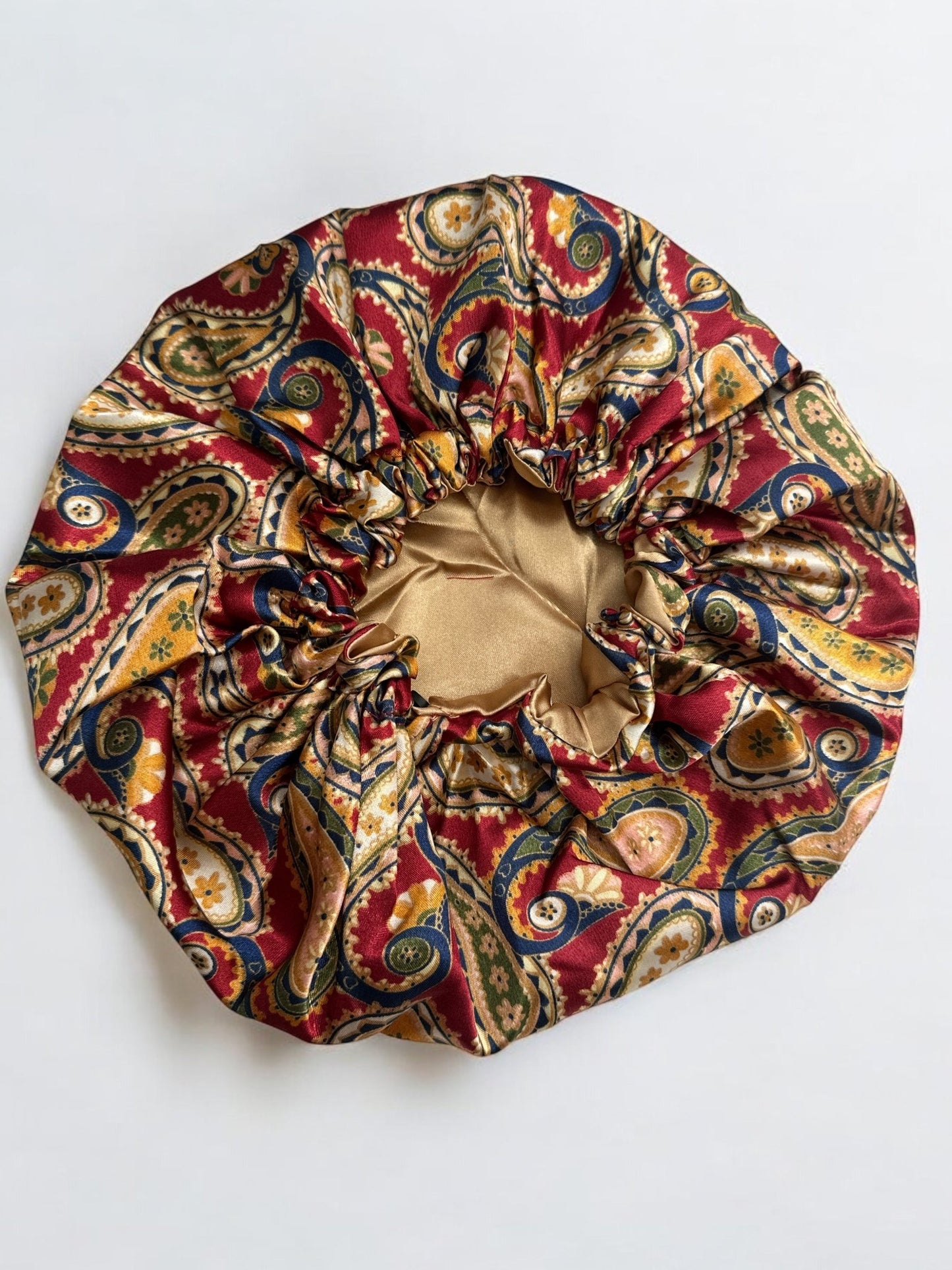 Adjustable Double - Layered Reversible Satin Silk Bonnet Cap – Premium Hair Protection Sleep Cap - Fatisha Boutique