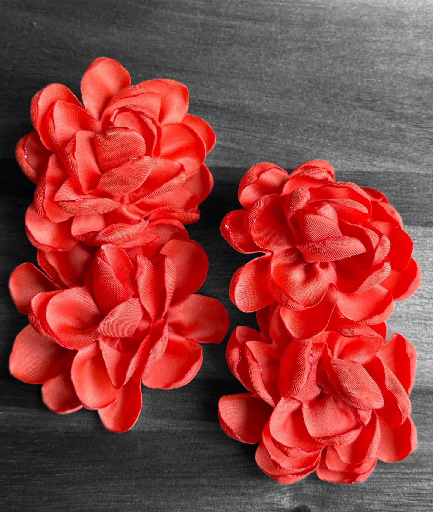 Big Bohemian Flower Statement Dangle Earrings - Fatisha Boutique