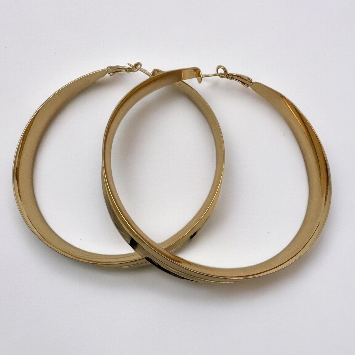 Big Chunky Boho Punk Statement Hoop Earrings - Fatisha Boutique