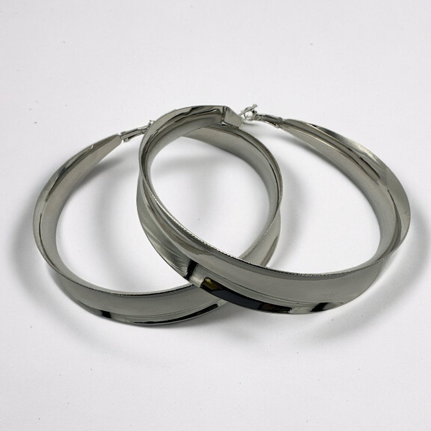Big Chunky Boho Punk Statement Hoop Earrings - Fatisha Boutique