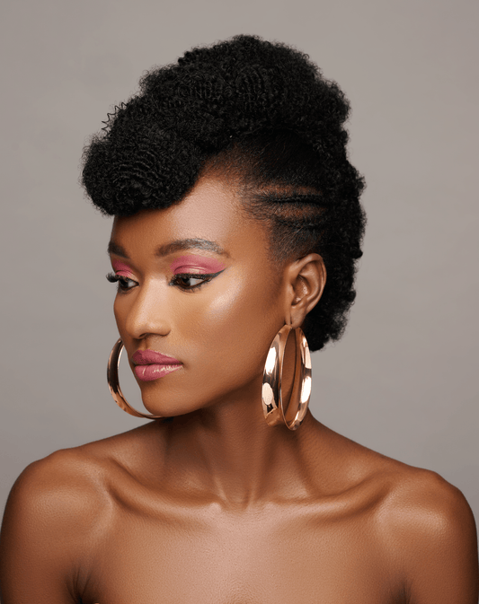 Big Chunky Boho Punk Statement Hoop Earrings - Fatisha Boutique