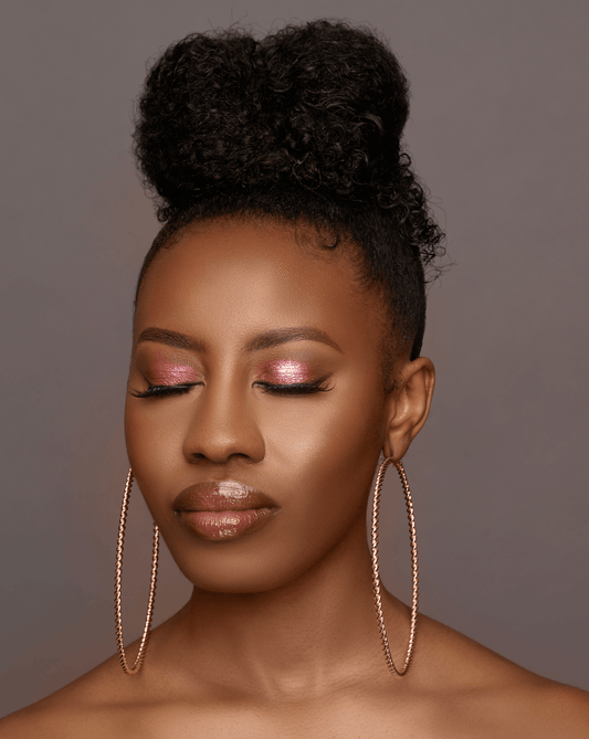 Big Oversized 12CM Chunky Round Statement Hoop Earrings - Fatisha Boutique