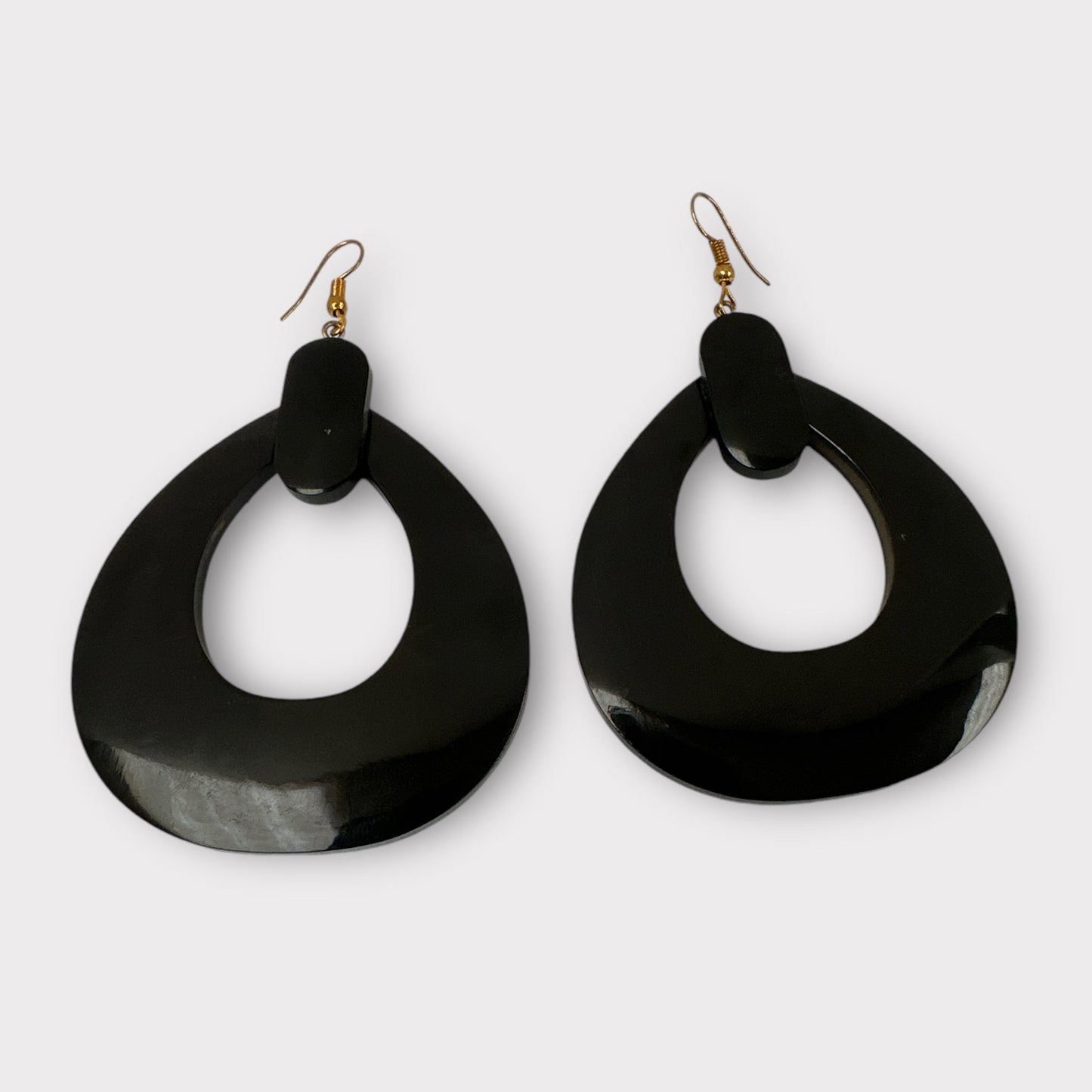 Black Buffalo Earrings | Handmade Jewellery | Boho Western Earrings | Rustic Buffalo Design | Unique Gift Idea - Fatisha Boutique