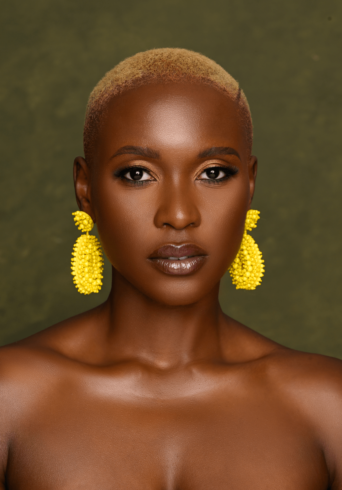 Bohemian Beaded Statement Dangle Stud Earrings - Fatisha Boutique