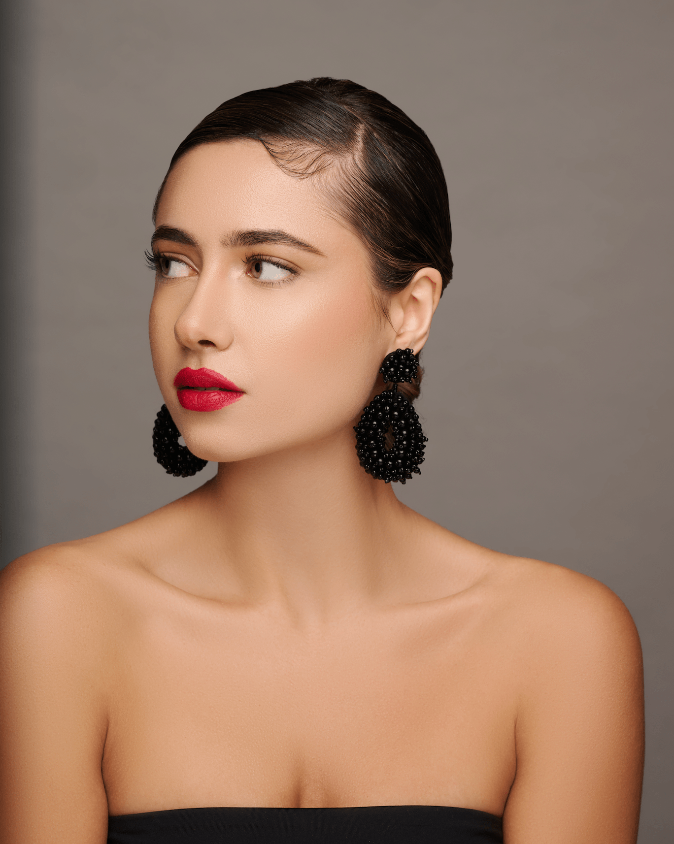 Bohemian Beaded Statement Dangle Stud Earrings - Fatisha Boutique