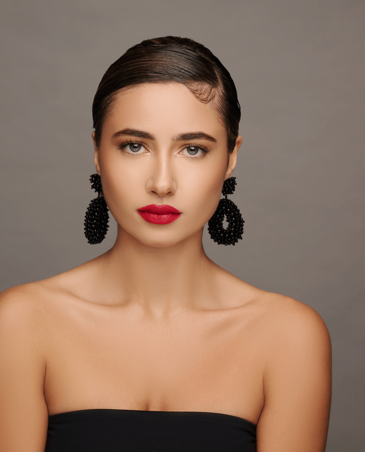 Bohemian Beaded Statement Dangle Stud Earrings - Fatisha Boutique