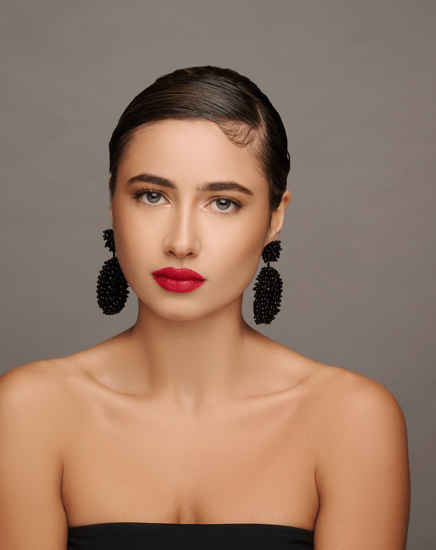 Bohemian Beaded Statement Dangle Stud Earrings - Fatisha Boutique