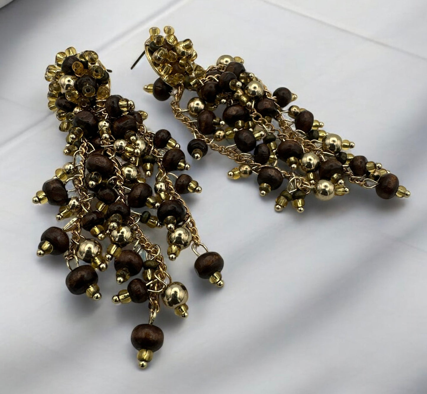 Bohemian Beaded Tassel Earrings - Fatisha Boutique